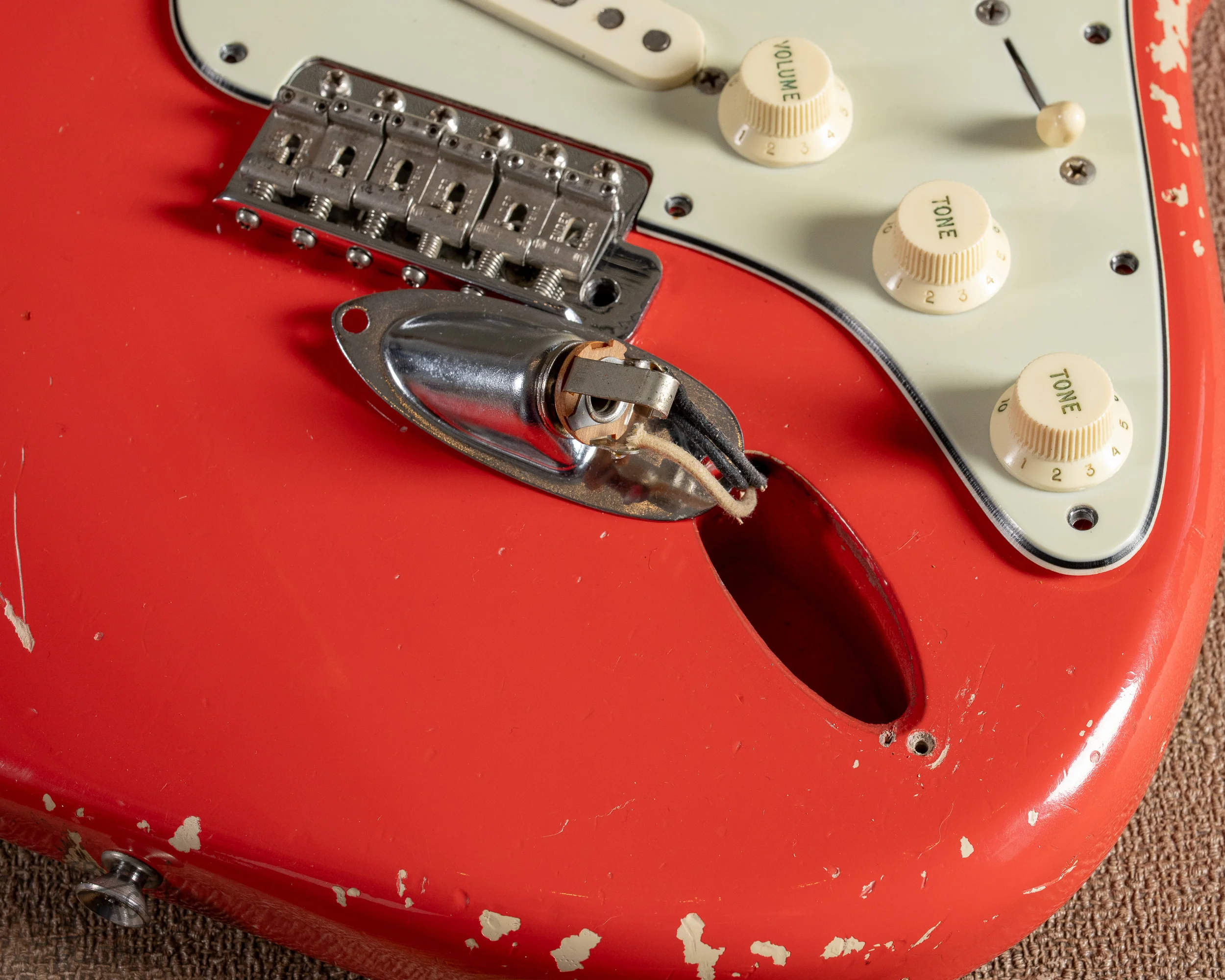1962 Fender Stratocaster Fiesta Red with Box - Image 34