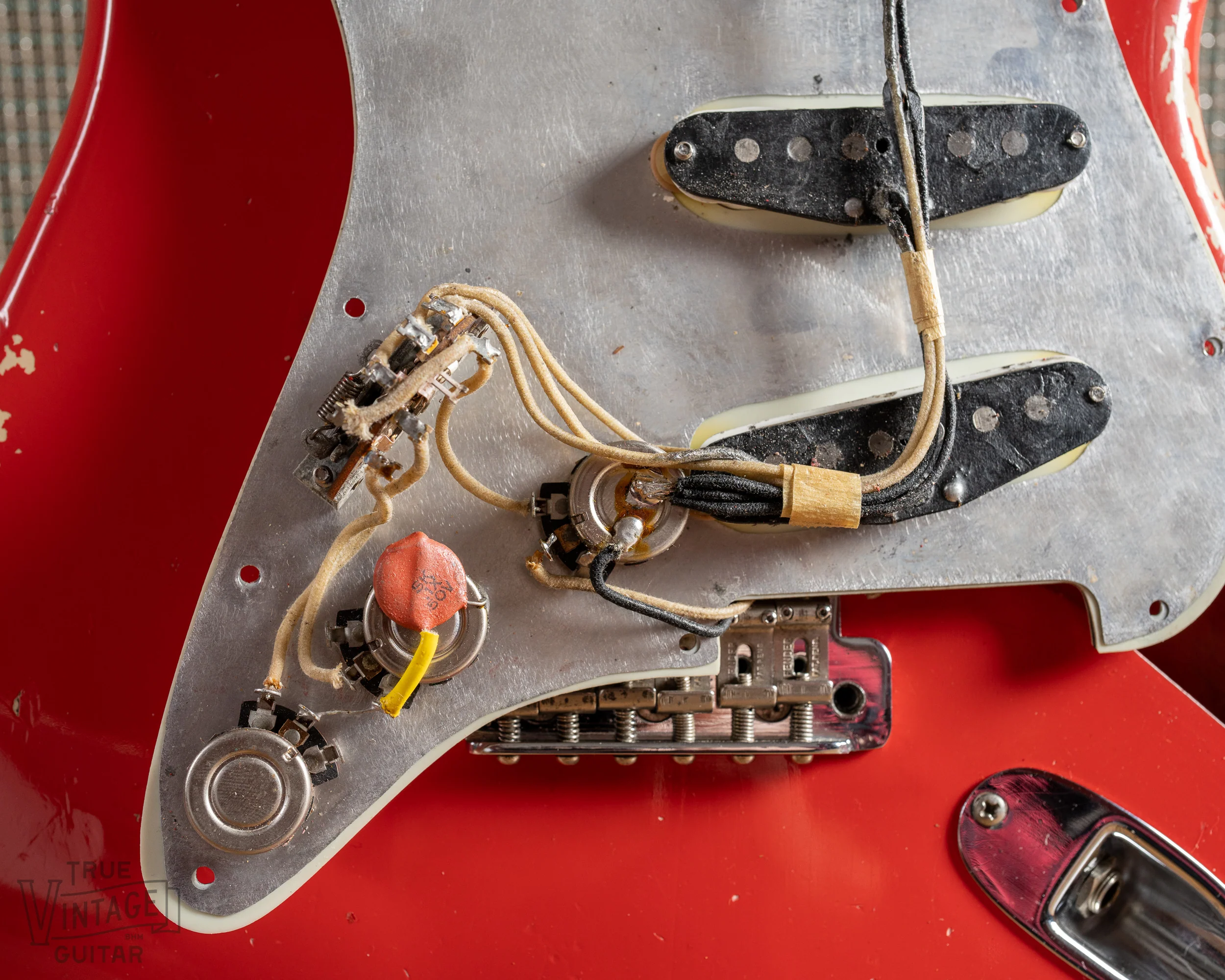 1962 Fender Stratocaster Fiesta Red with Box - Image 38