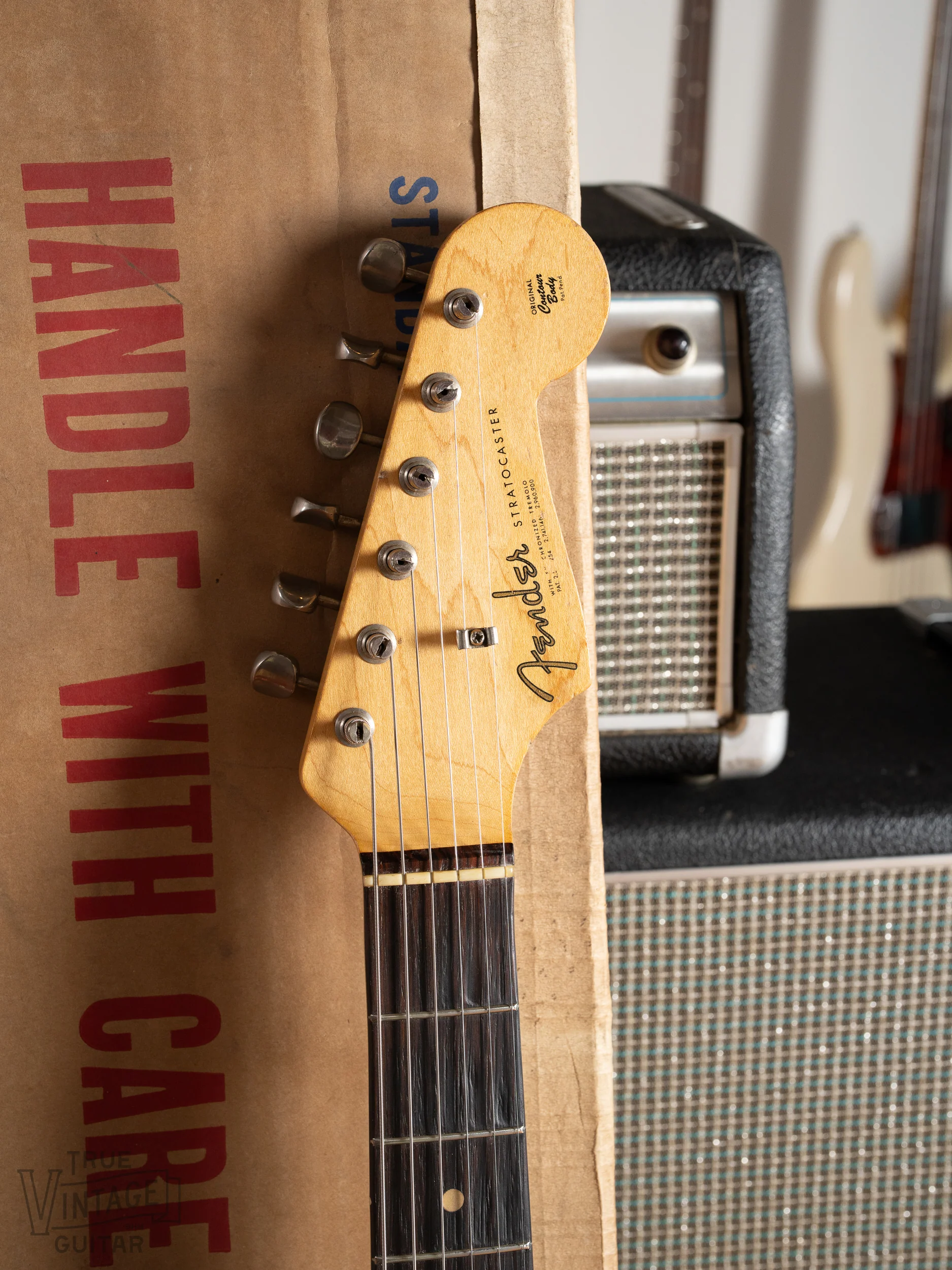 1962 Fender Stratocaster Fiesta Red with Box - Image 5