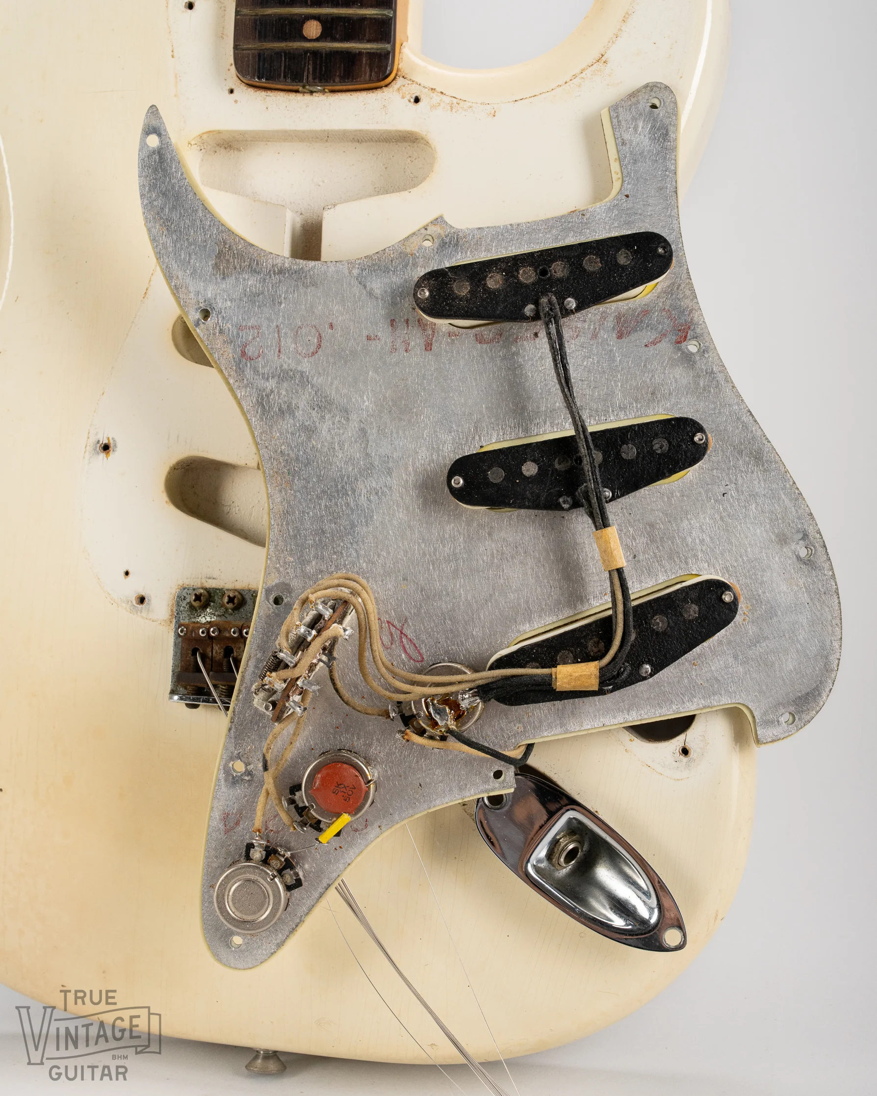1962 Fender Stratocaster Olympic White - Image 18