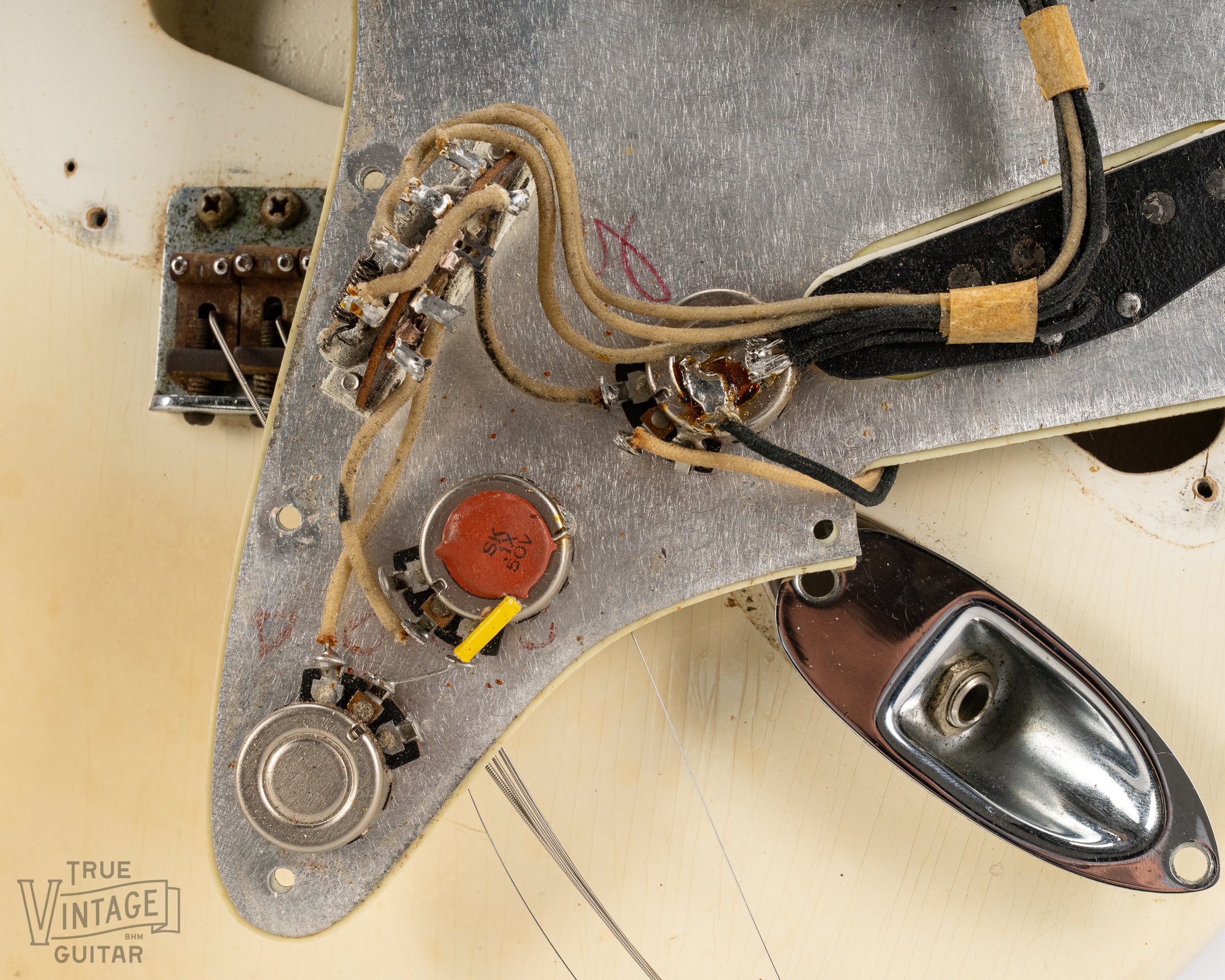 1962 Fender Stratocaster Olympic White - Image 24