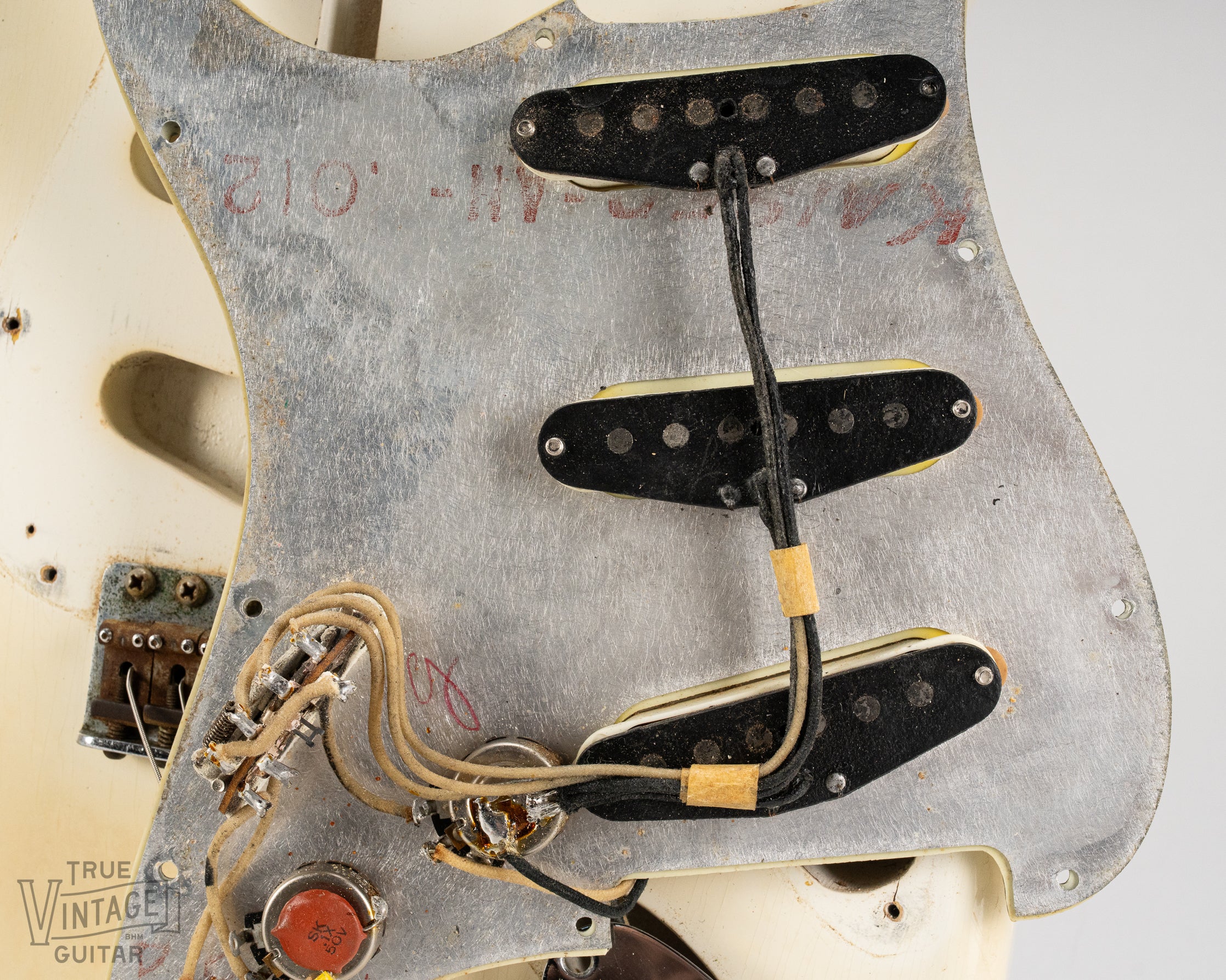 1962 Fender Stratocaster Olympic White - Image 25