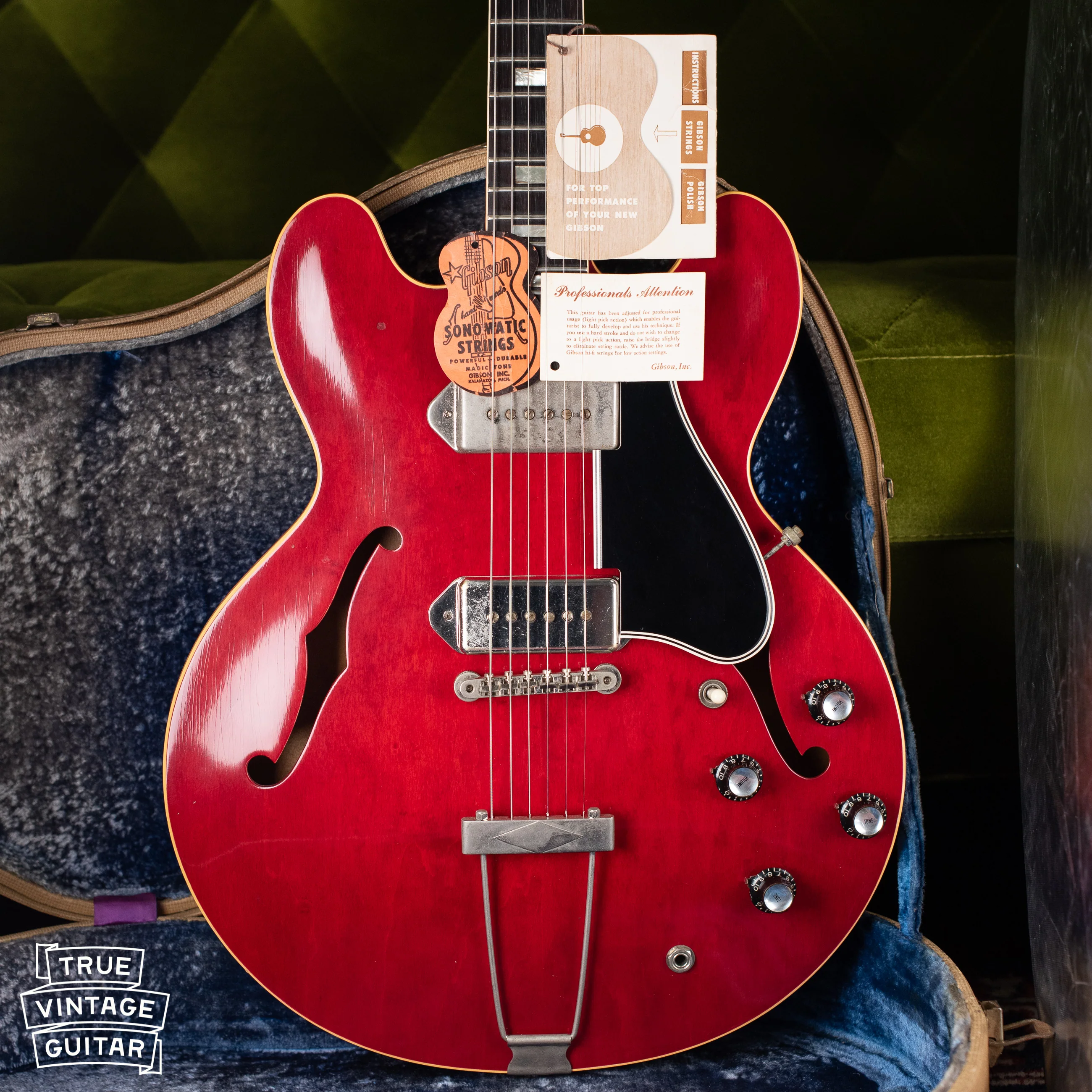1962 Gibson ES-330 TDC with case - Image 28