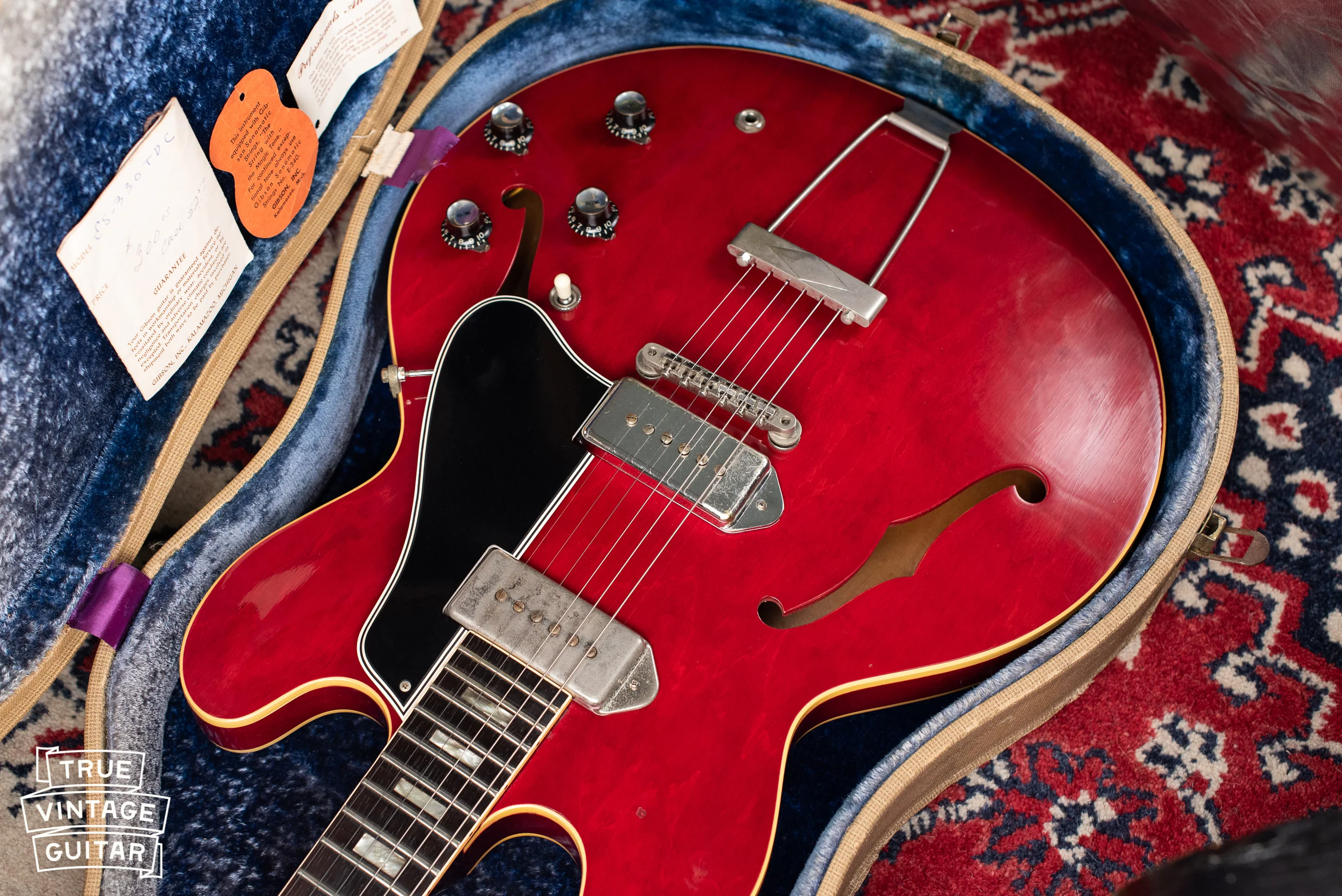 1962 Gibson ES-330 TDC with case - Image 31