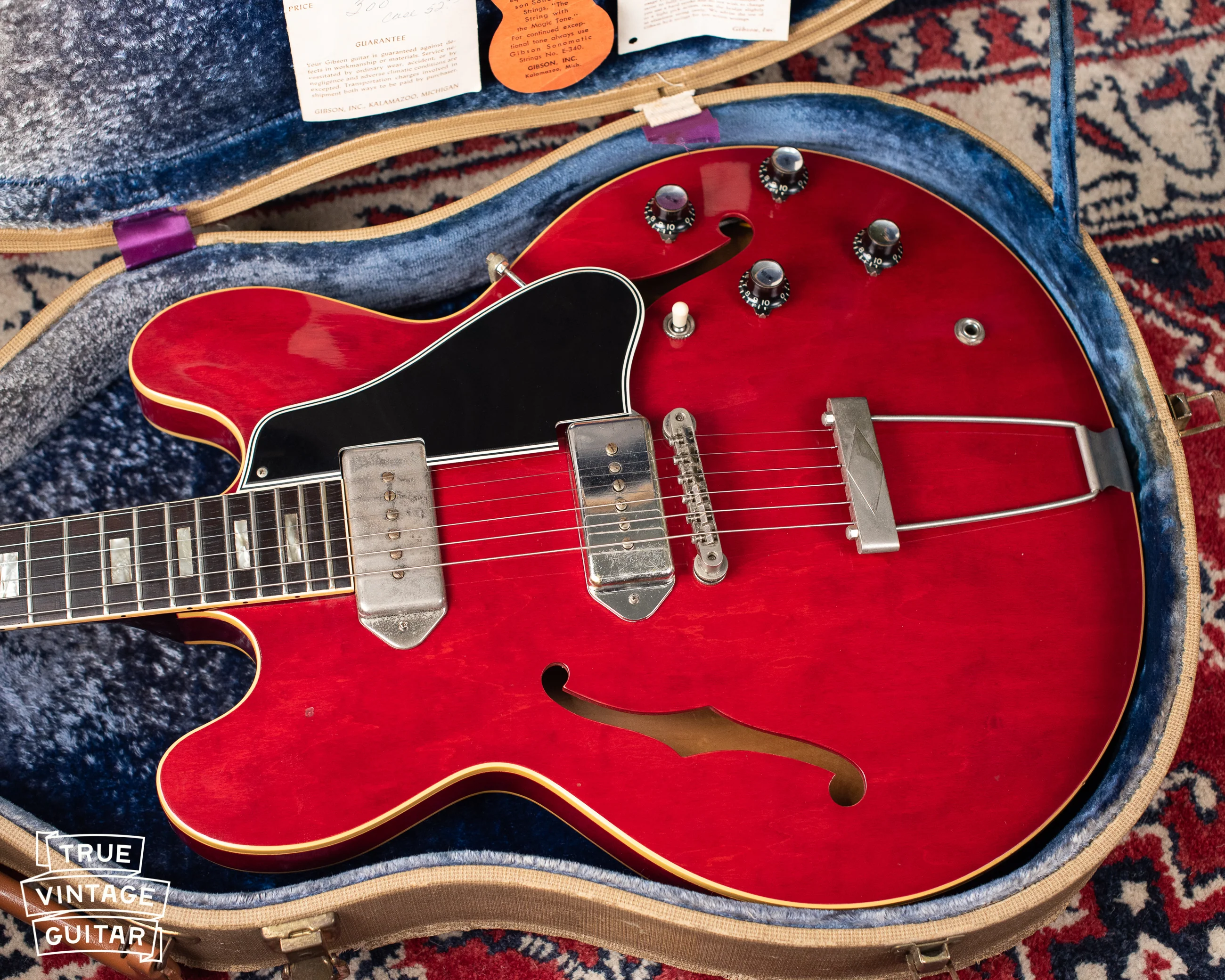 1962 Gibson ES-330 TDC with case - Image 8