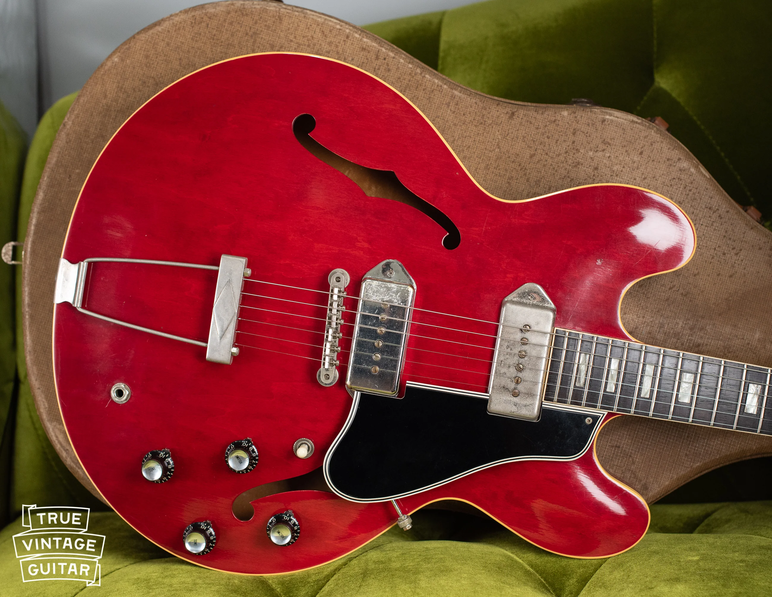 1962 Gibson ES-330 TDC with case - Image 9