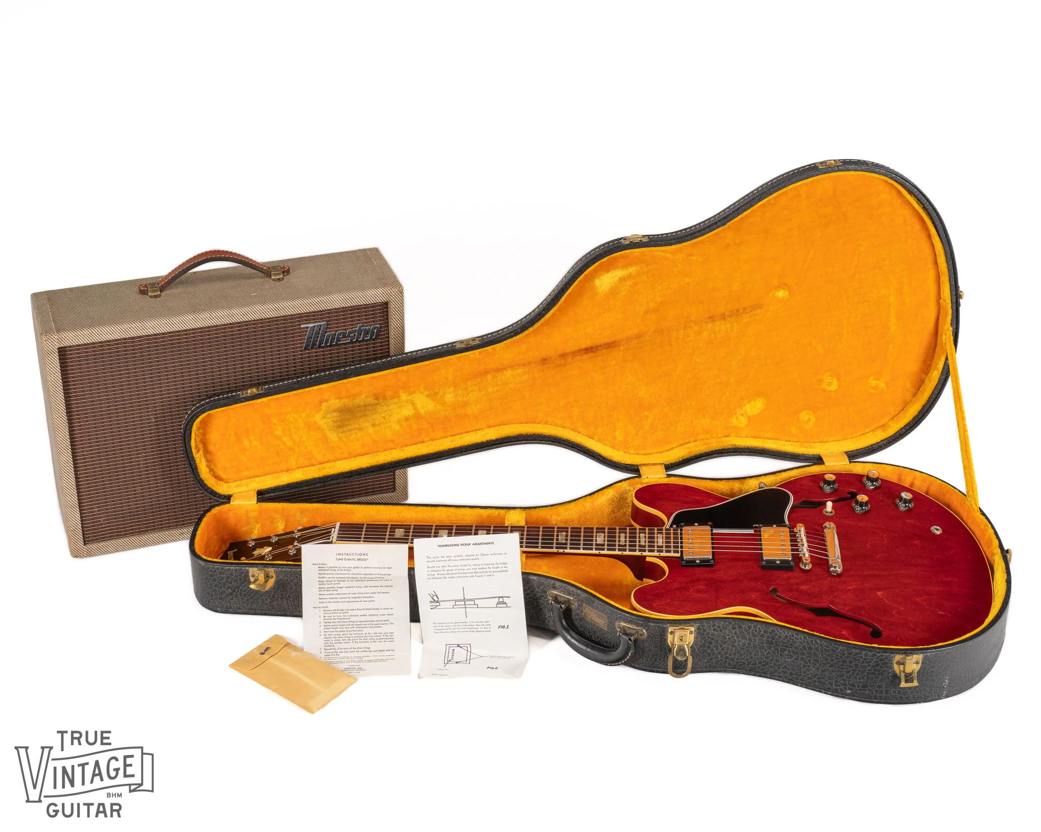 1962 Gibson ES-335 Cherry Red - Image 3