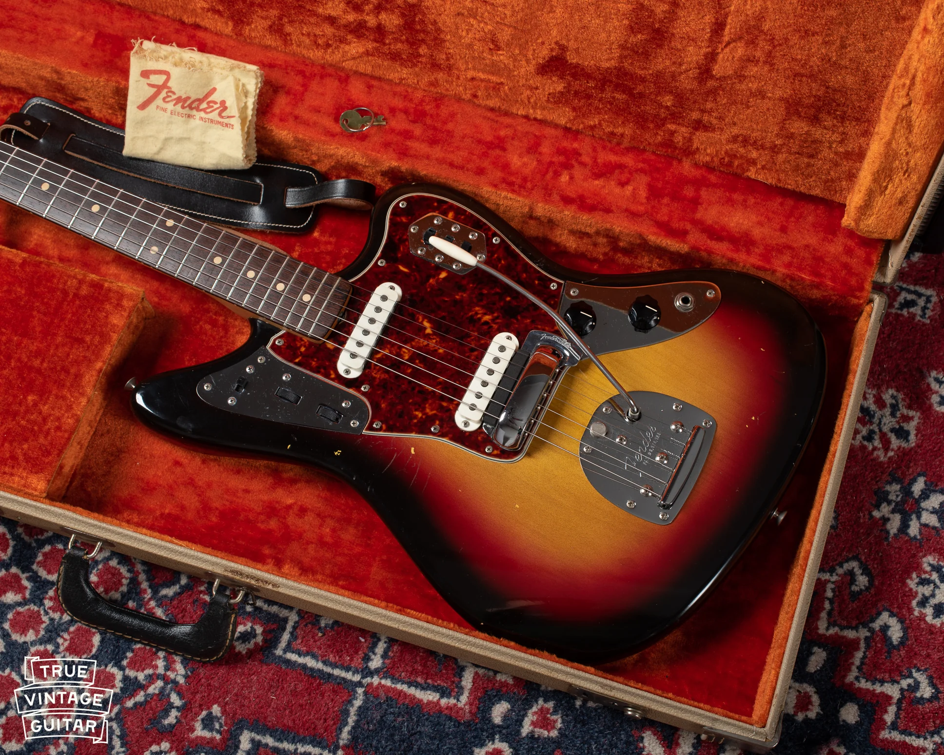 1963 Fender Jaguar Sunburst - Image 11