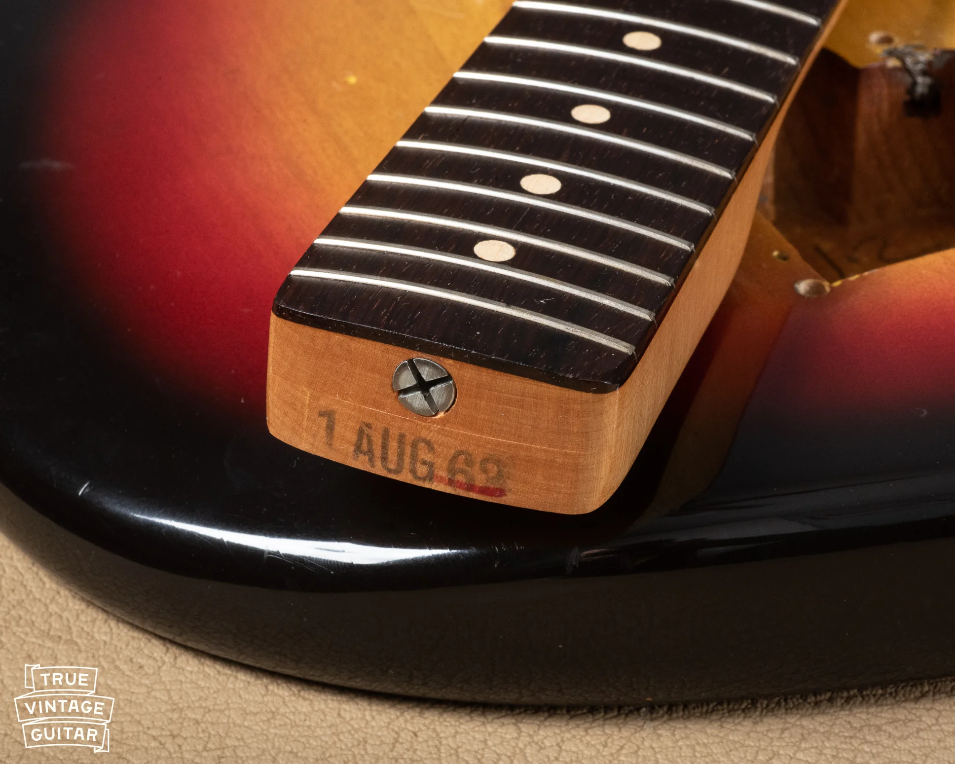 1963 Fender Jaguar Sunburst - Image 12