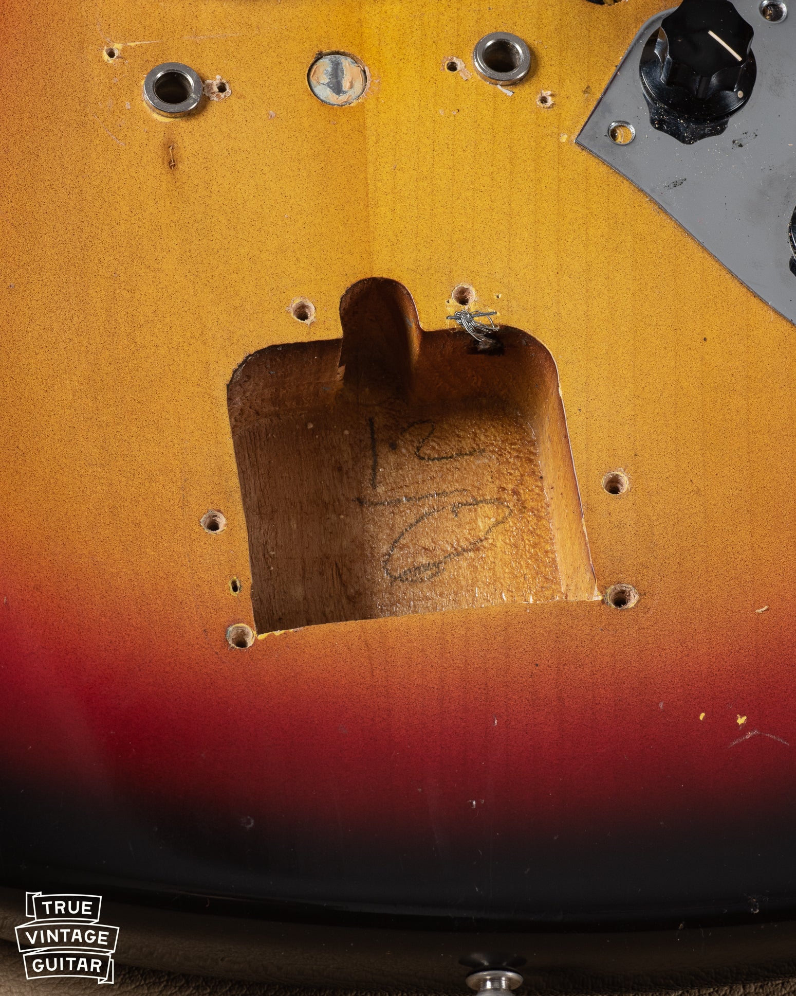 1963 Fender Jaguar Sunburst - Image 14