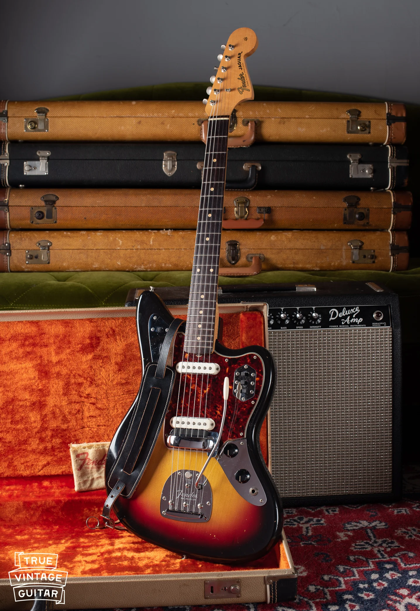 1963 Fender Jaguar Sunburst - Image 2