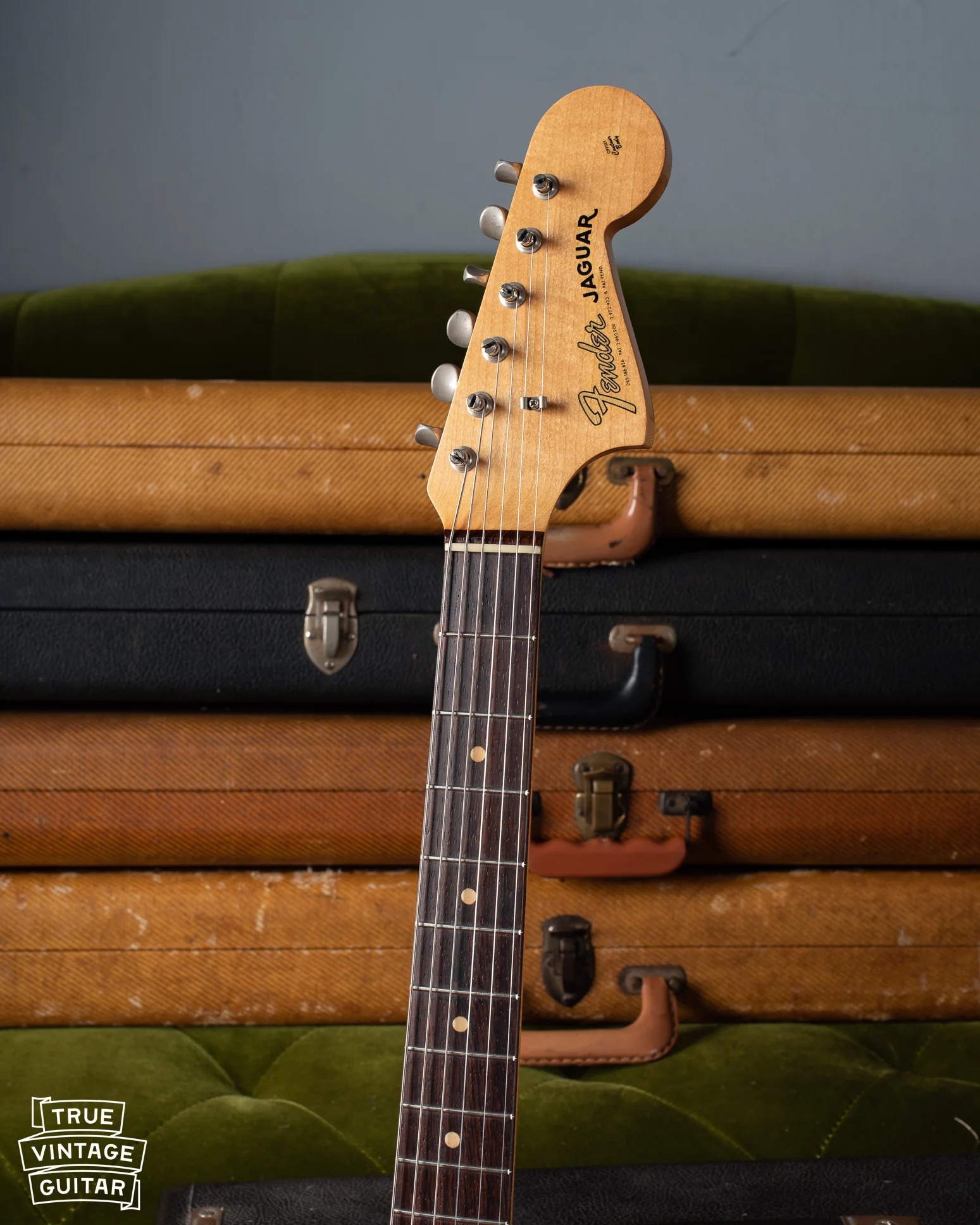 1963 Fender Jaguar Sunburst - Image 3