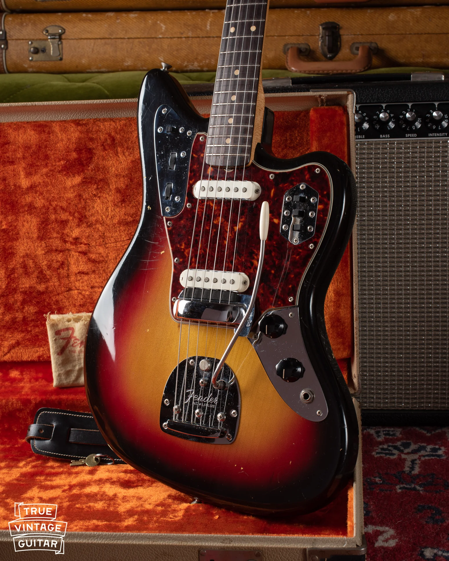 1963 Fender Jaguar Sunburst - Image 7