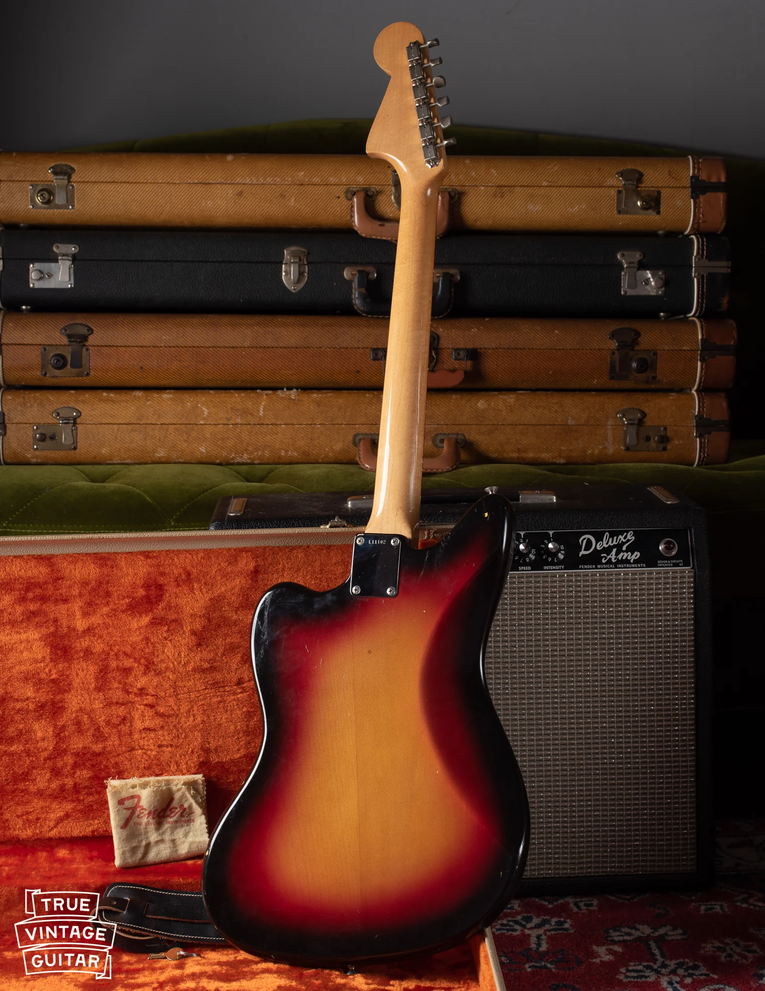 1963 Fender Jaguar Sunburst - Image 8