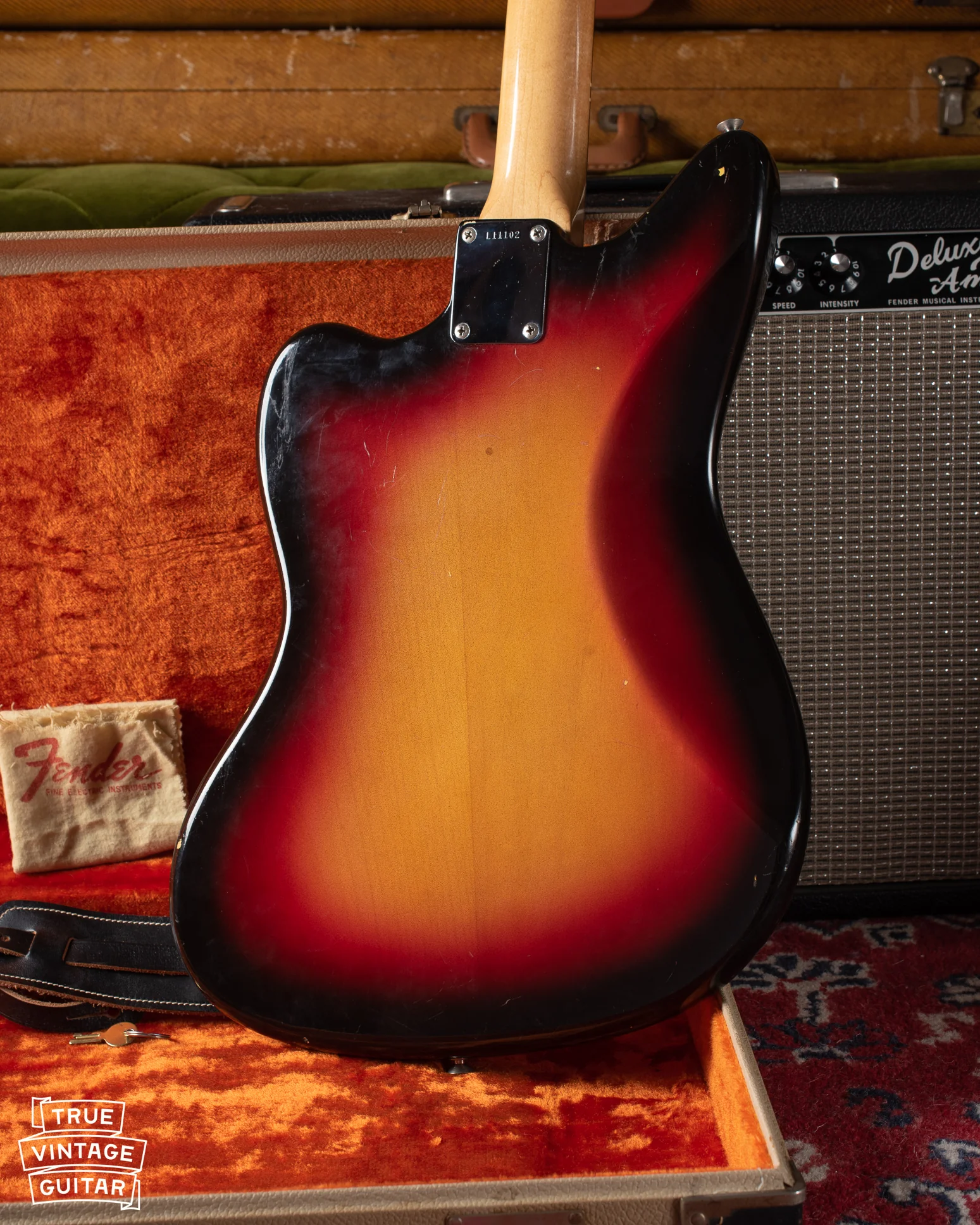 1963 Fender Jaguar Sunburst - Image 9
