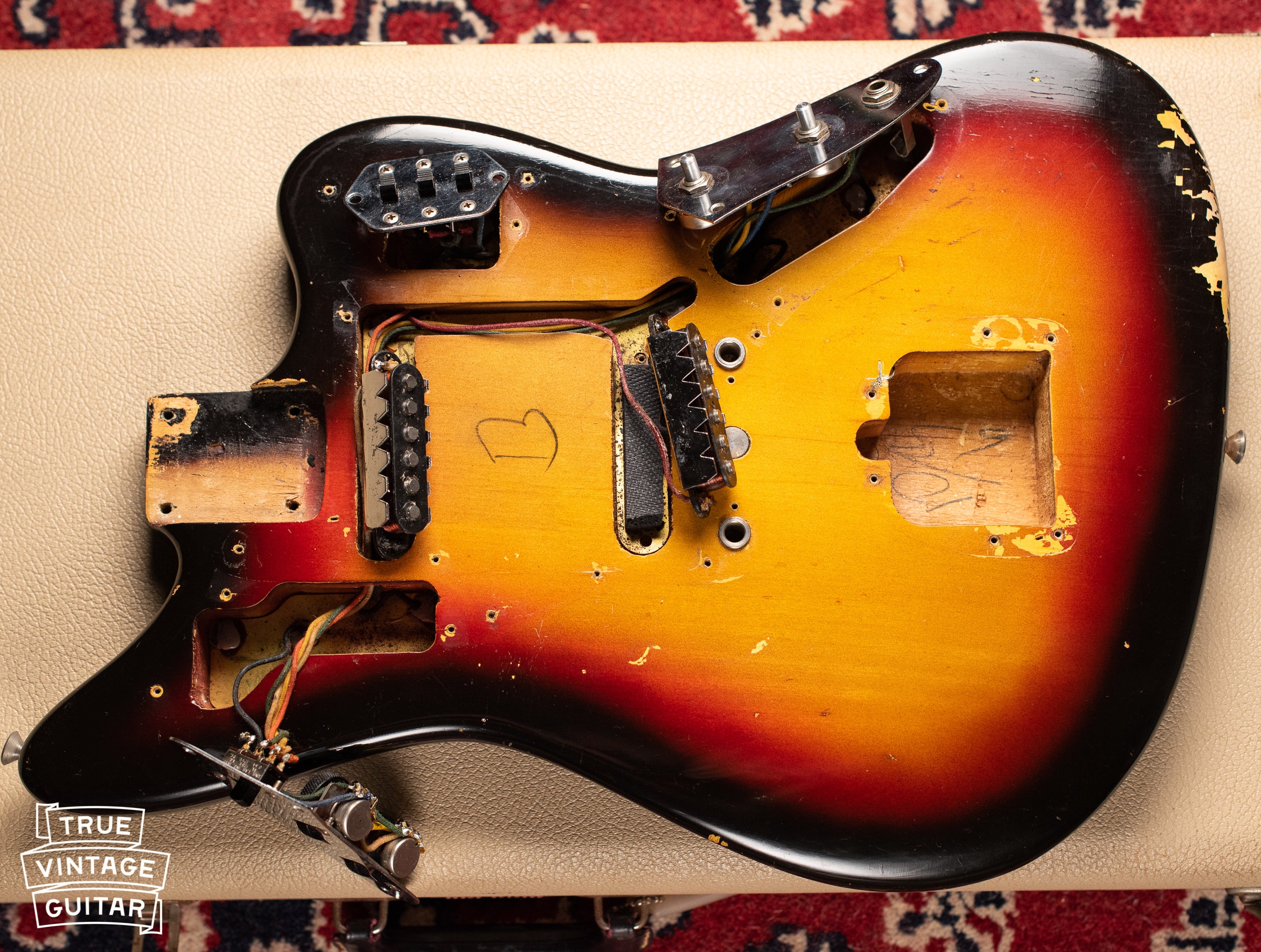 1963 Fender Jaguar Sunburst - Image 35