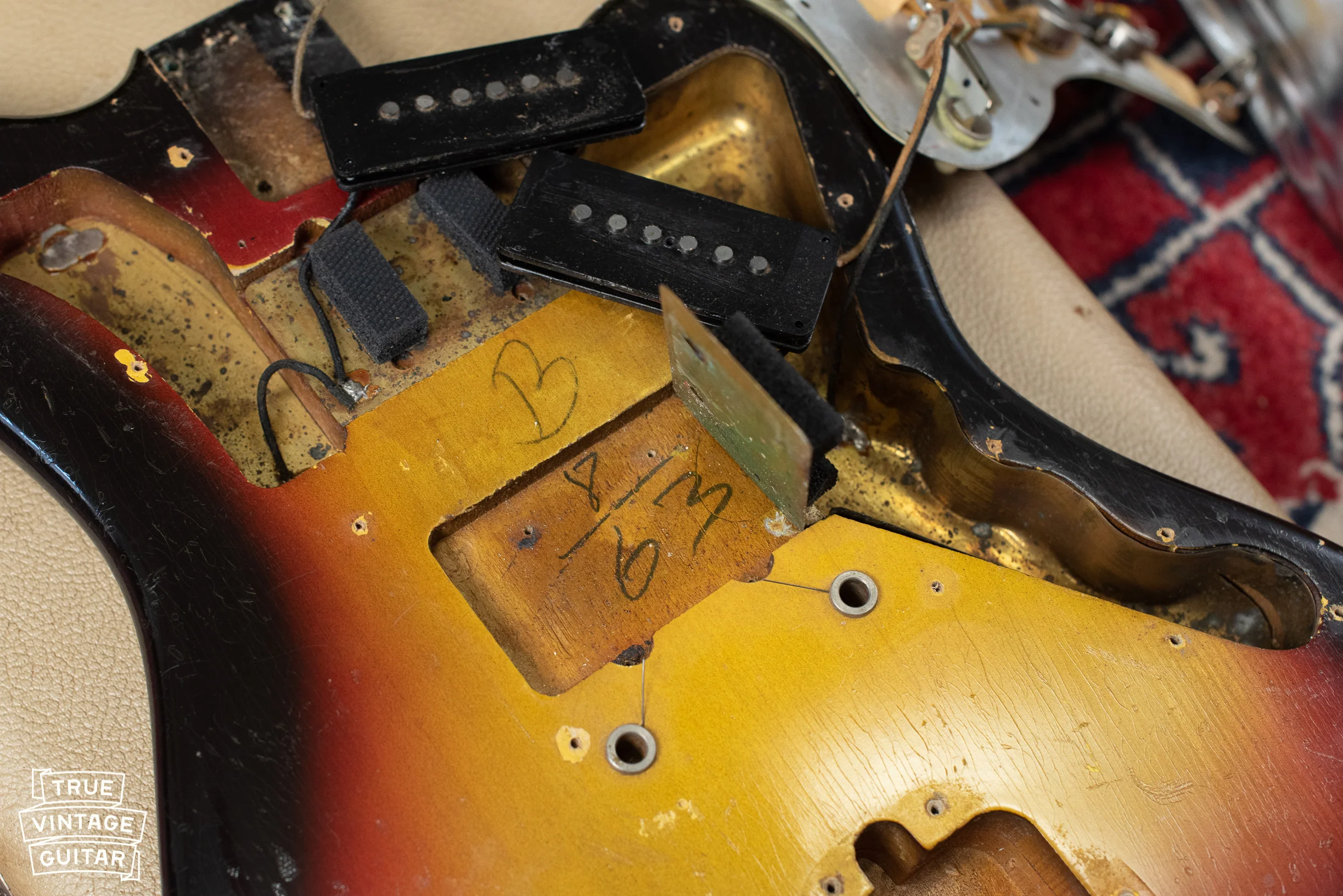 1963 Fender Jazzmaster Sunburst - Image 16