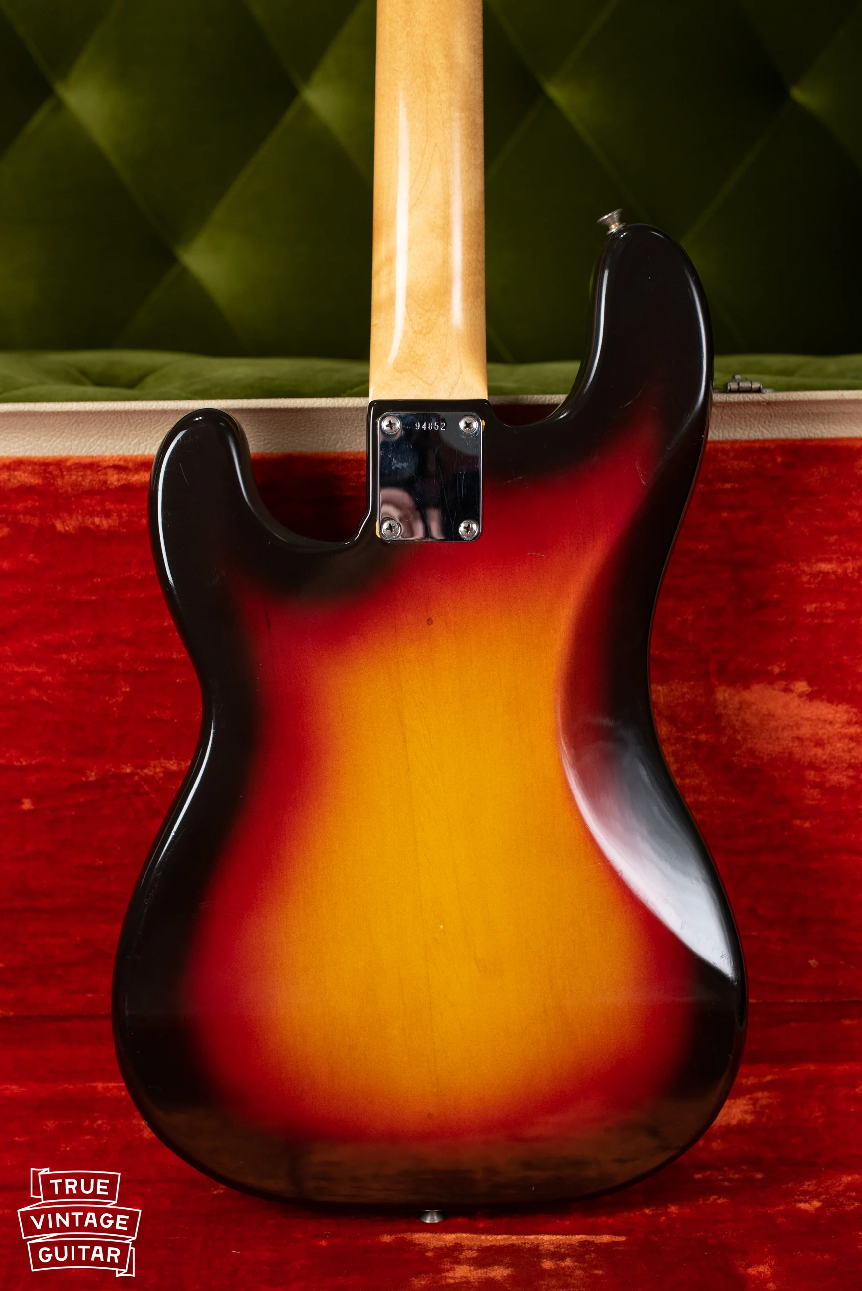 1963 Fender Precision Bass Sunburst - Image 12