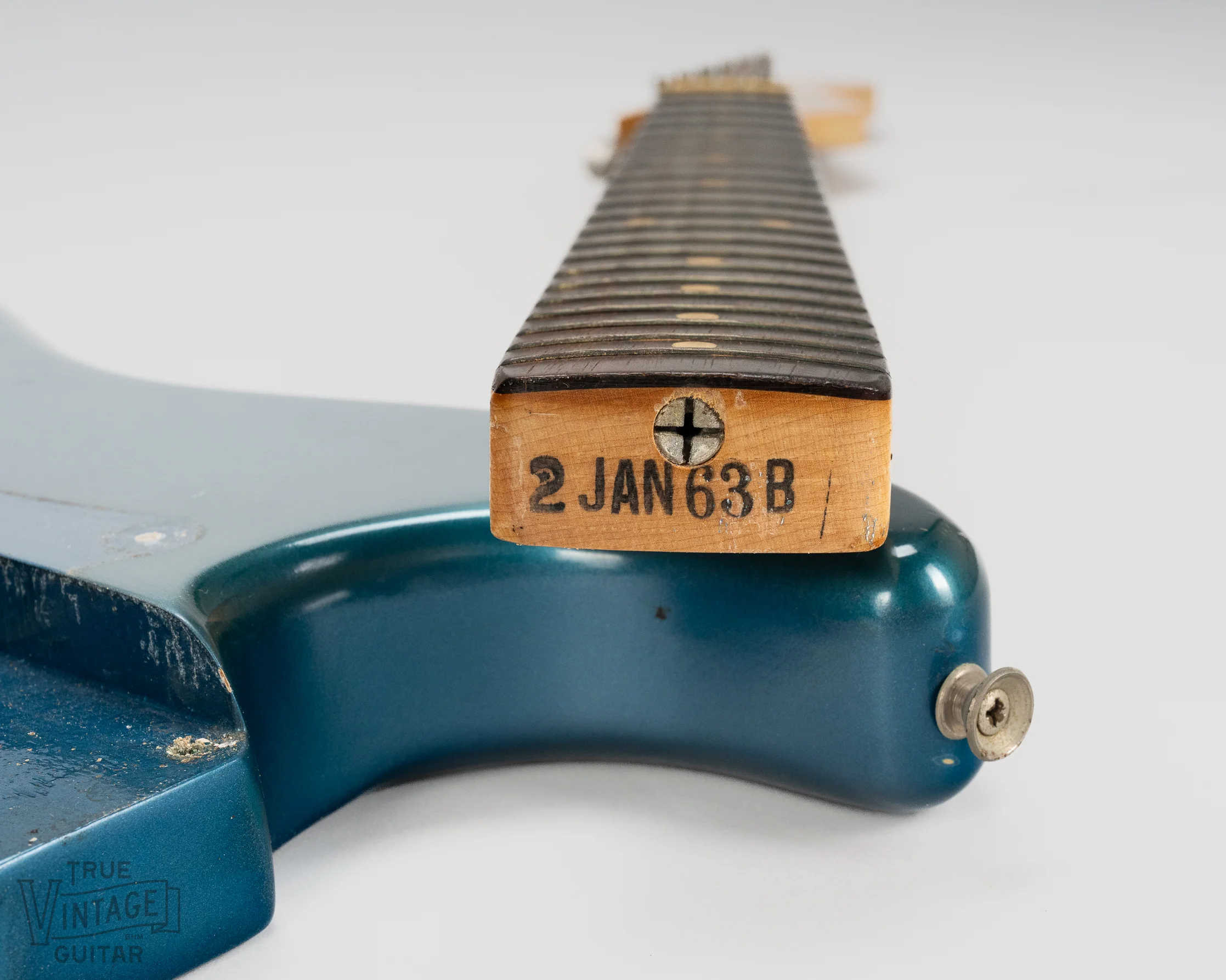 1963 Fender Stratocaster Lake Placid Blue Metallic - Image 21