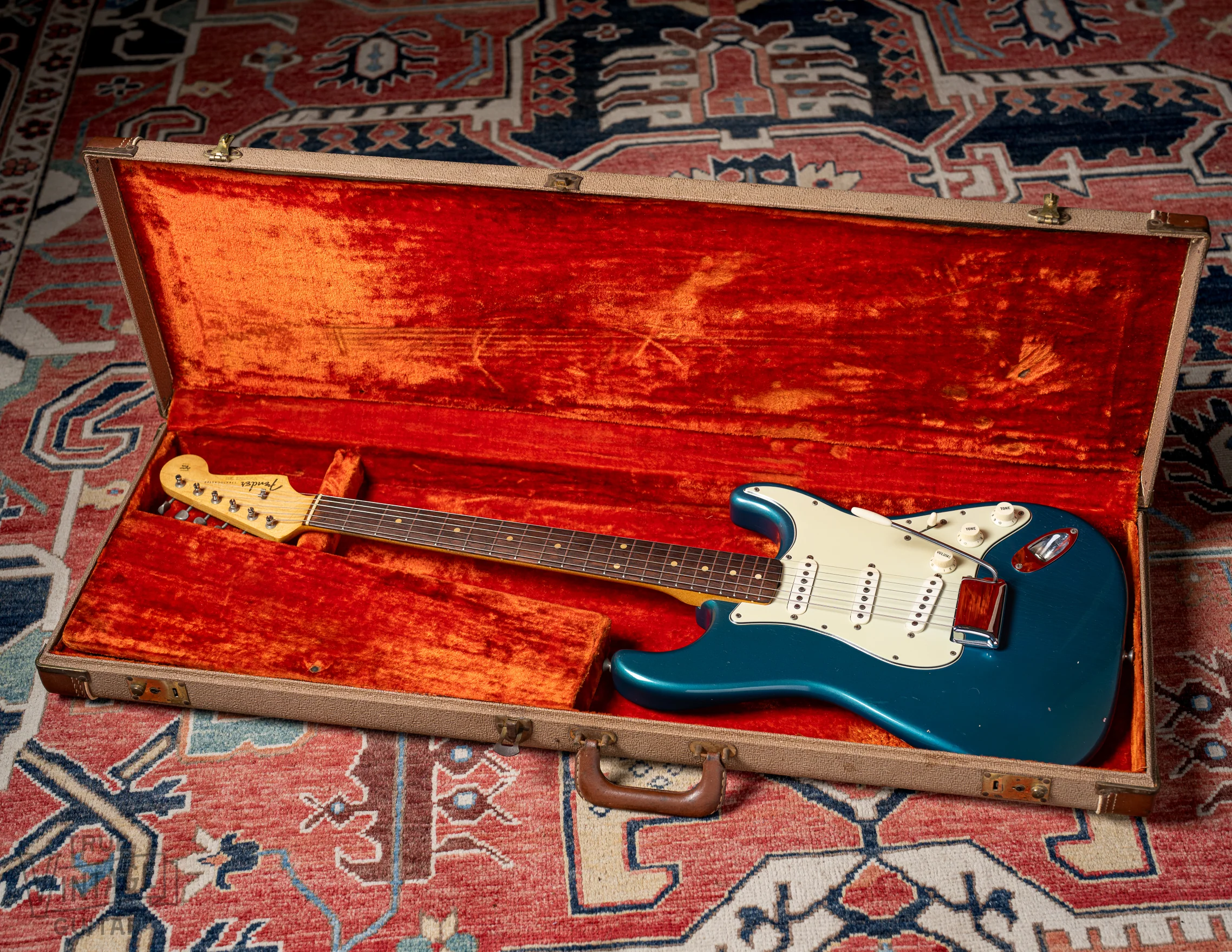 1963 Fender Stratocaster Lake Placid Blue Metallic - Image 28