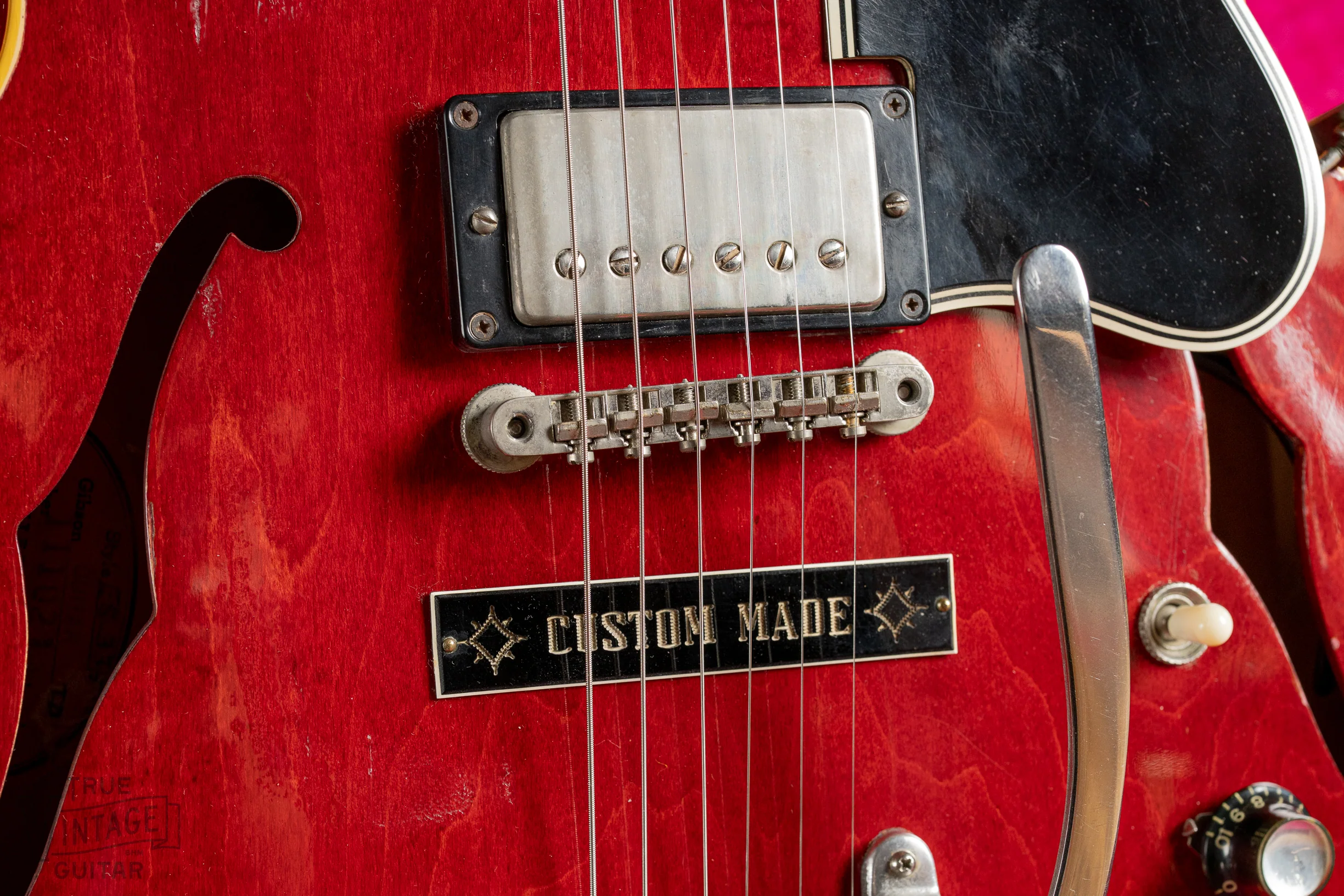 1963 Gibson ES-335 TDC Cherry Bigsby - Image 10