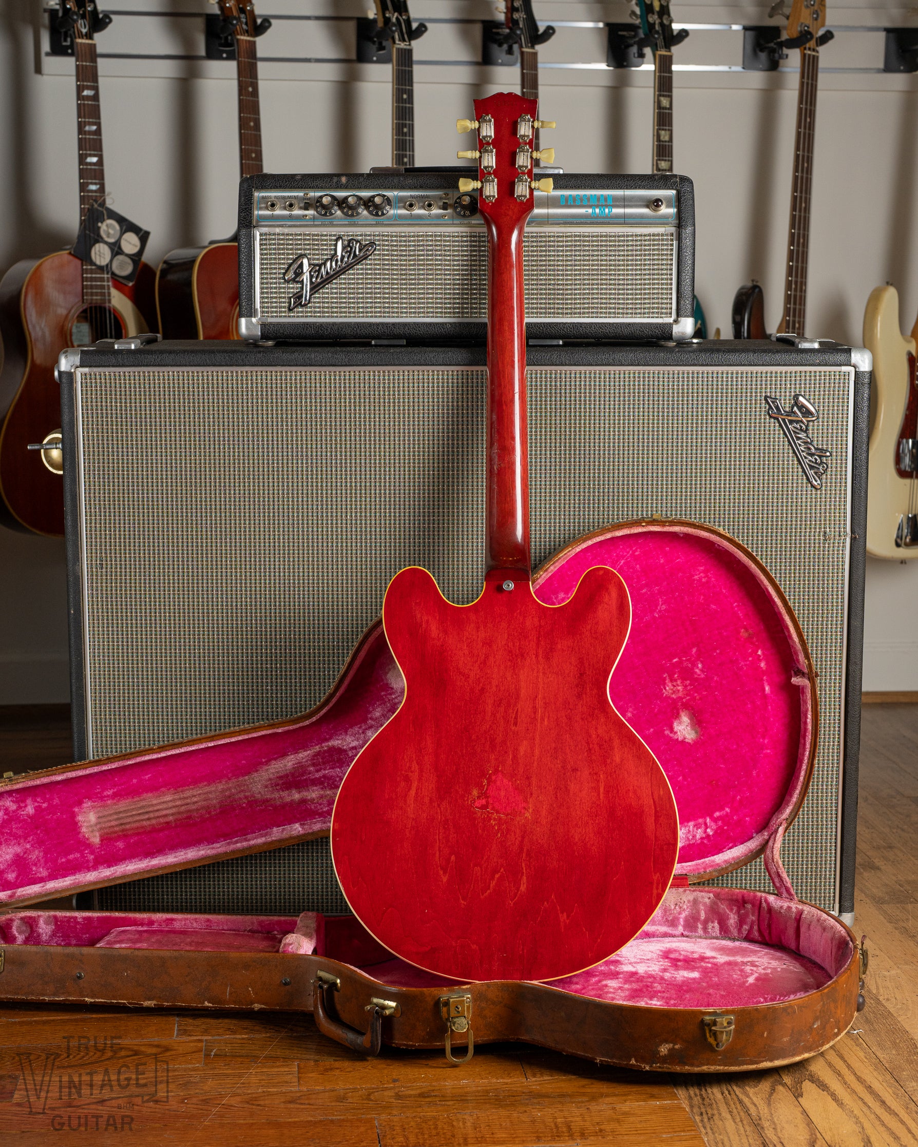 1963 Gibson ES-335 TDC Cherry Bigsby - Image 11