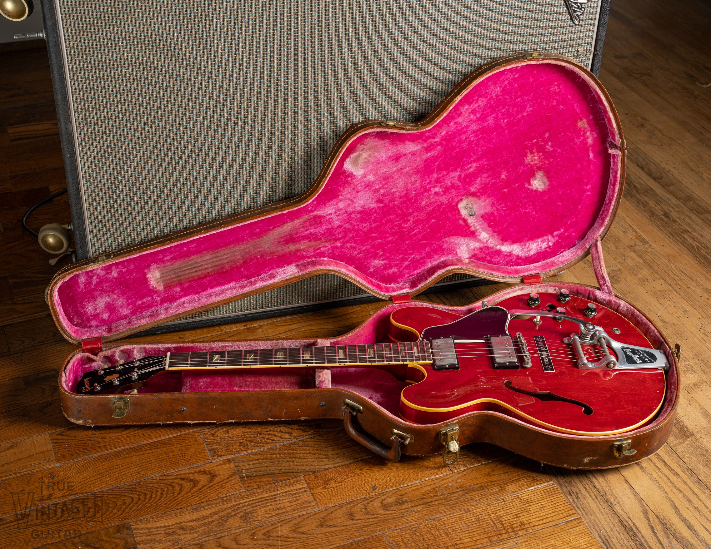 1963 Gibson ES-335 TDC Cherry Bigsby - Image 17