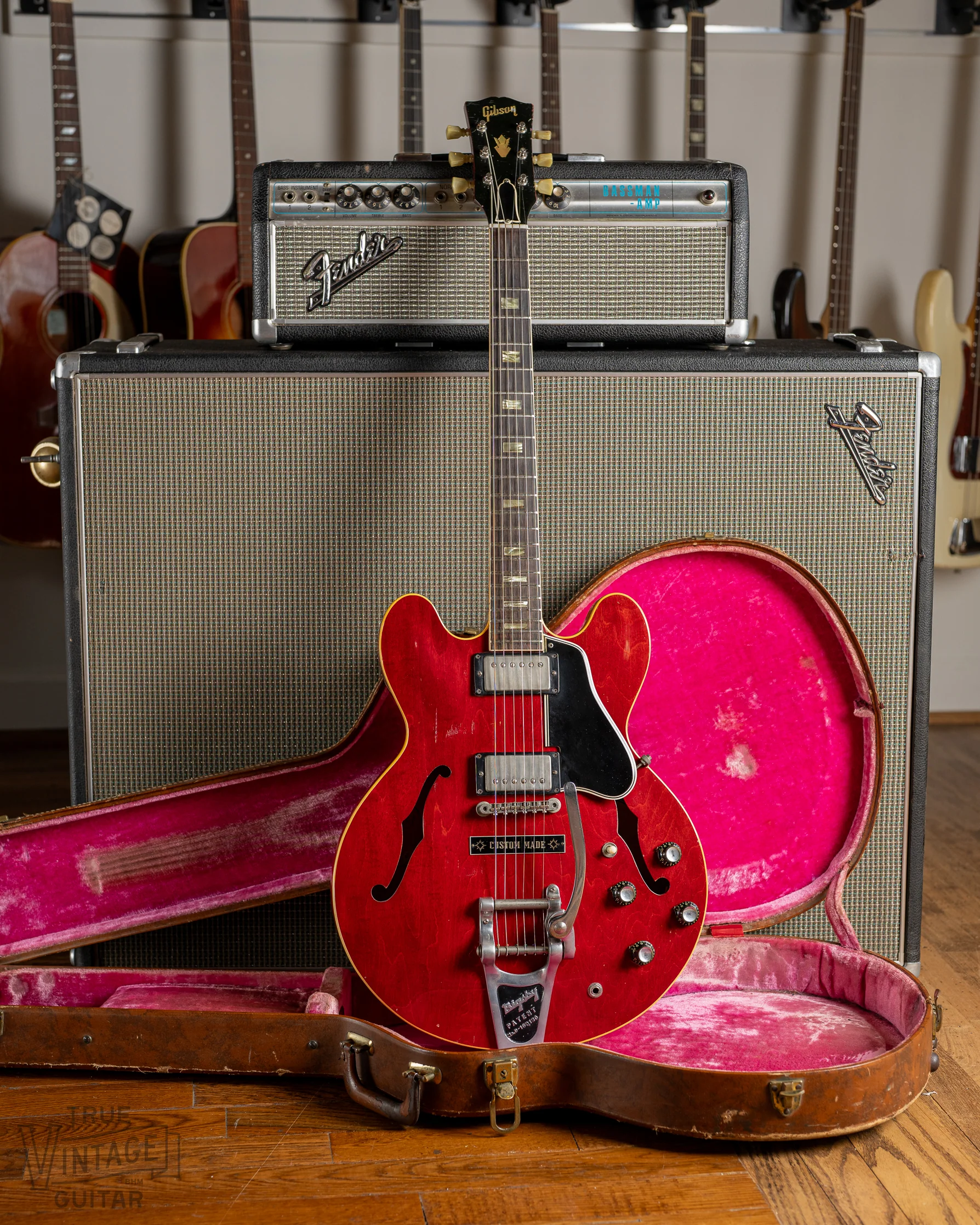 1963 Gibson ES-335 TDC Cherry Bigsby - Image 2