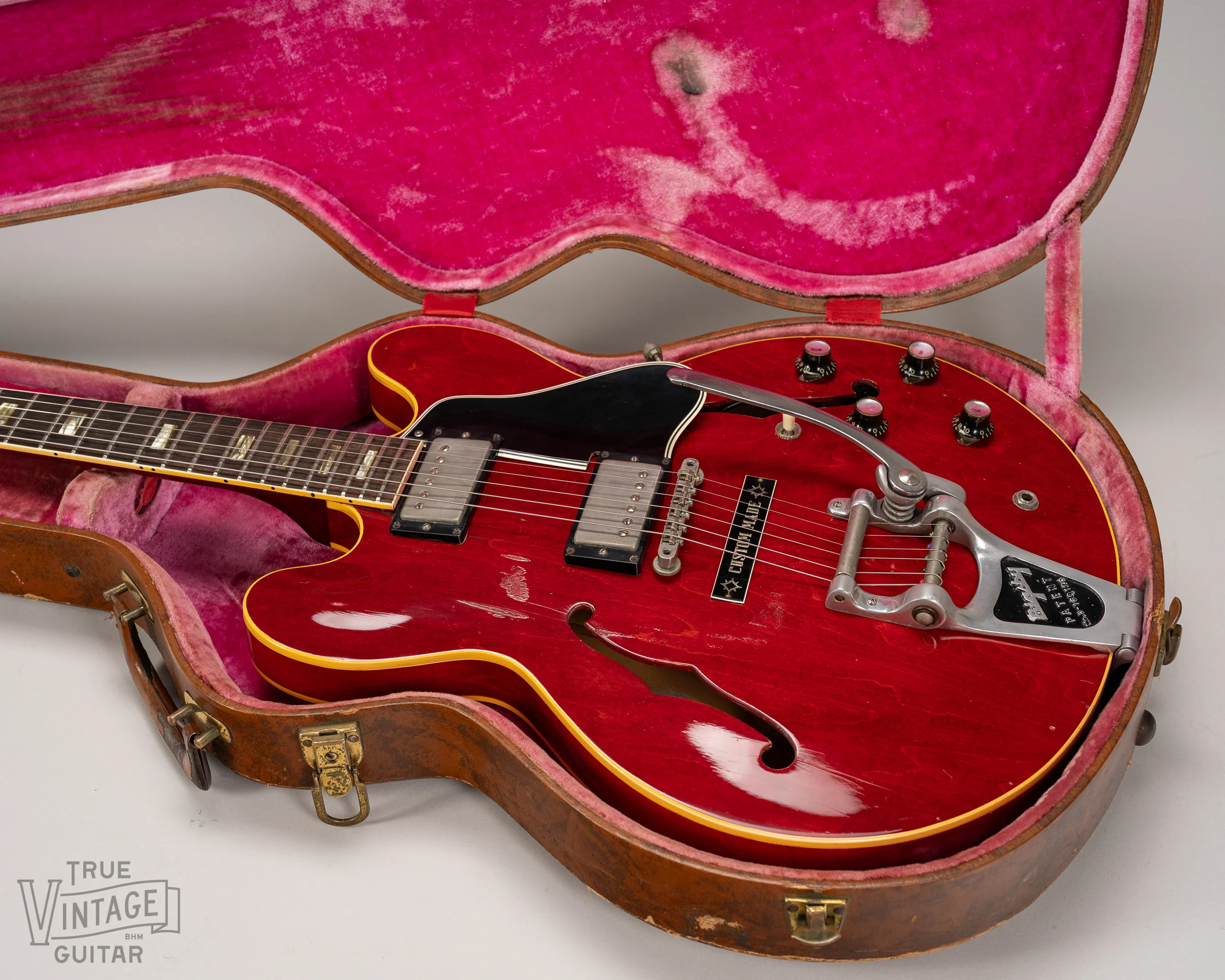 1963 Gibson ES-335 TDC Cherry Bigsby - Image 29