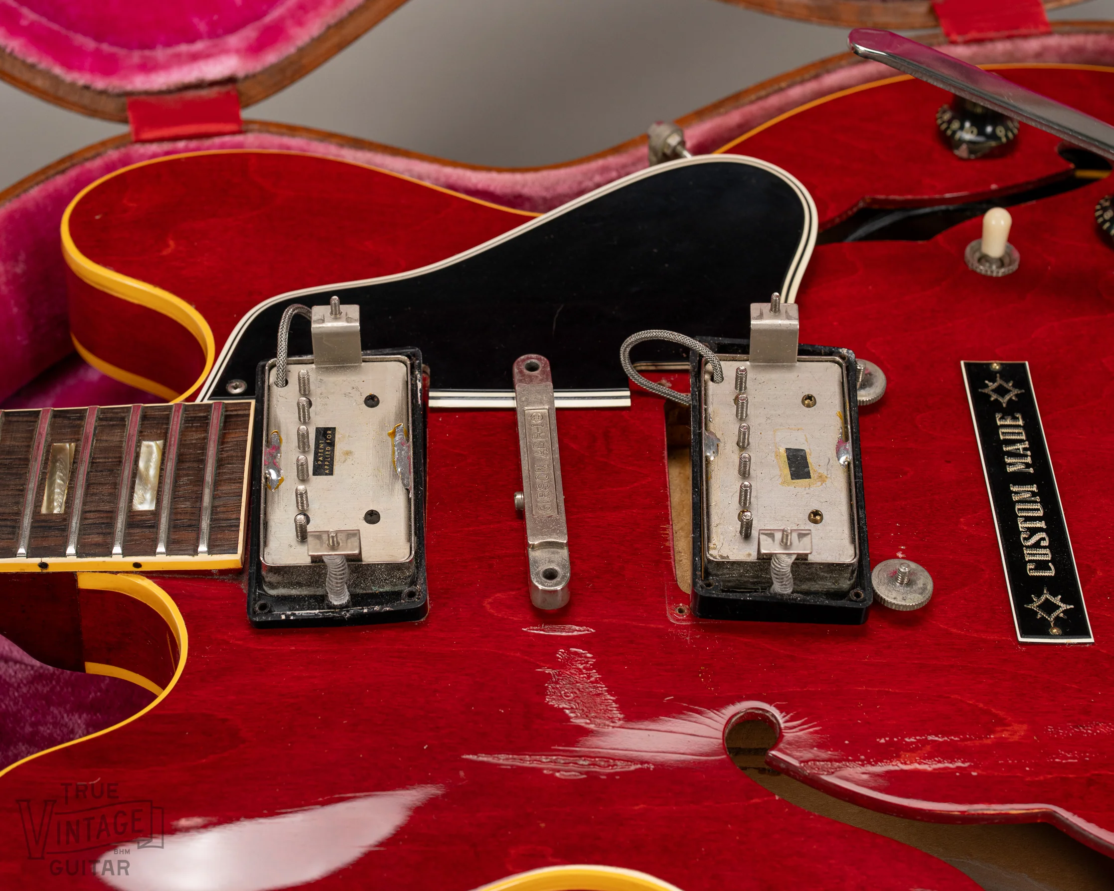 1963 Gibson ES-335 TDC Cherry Bigsby - Image 3