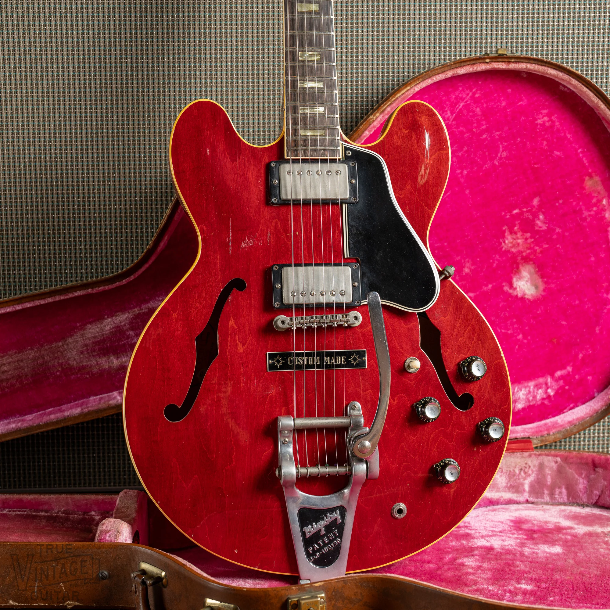 1963 Gibson ES-335 TDC Cherry Bigsby - Image 5
