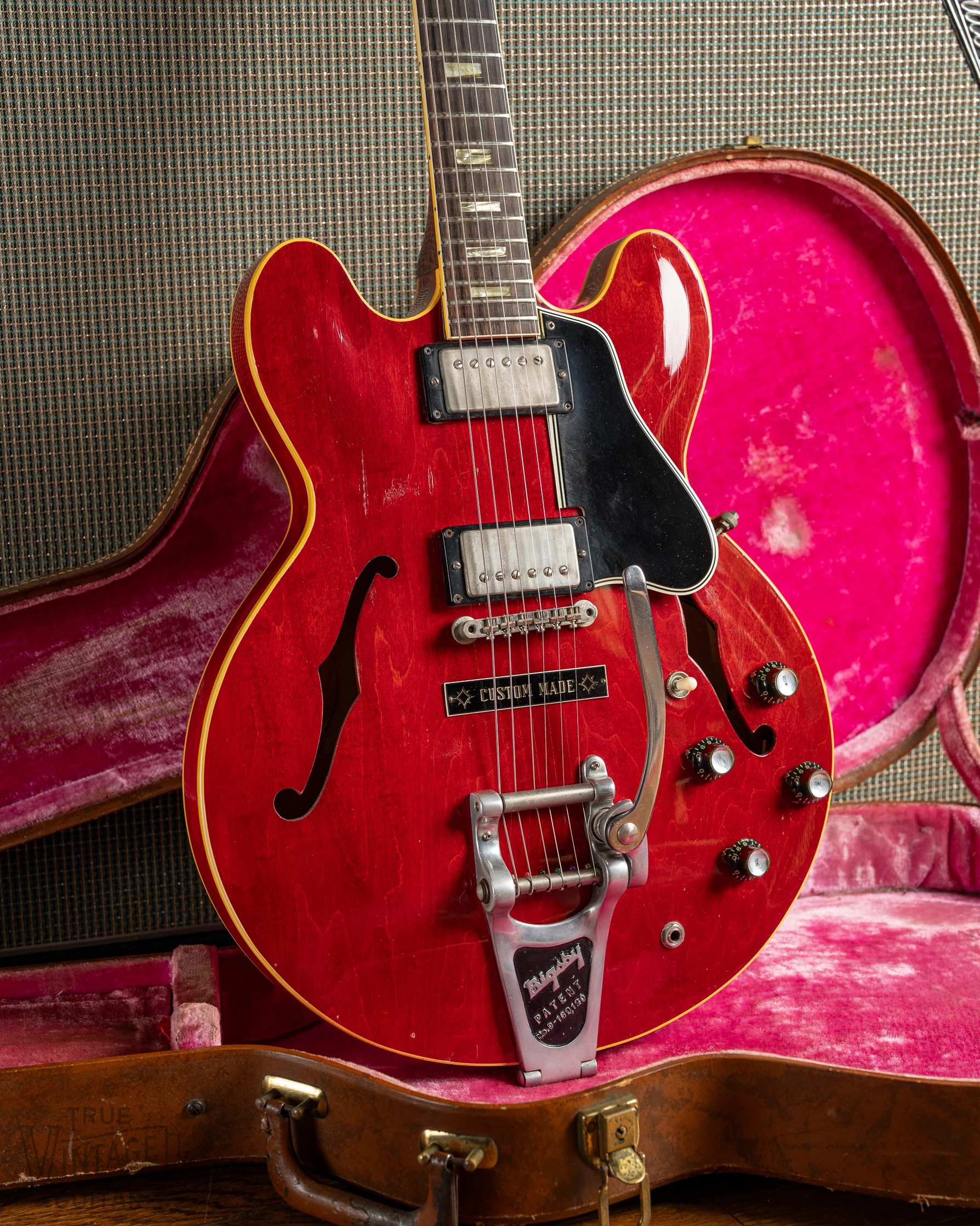 1963 Gibson ES-335 TDC Cherry Bigsby - Image 6