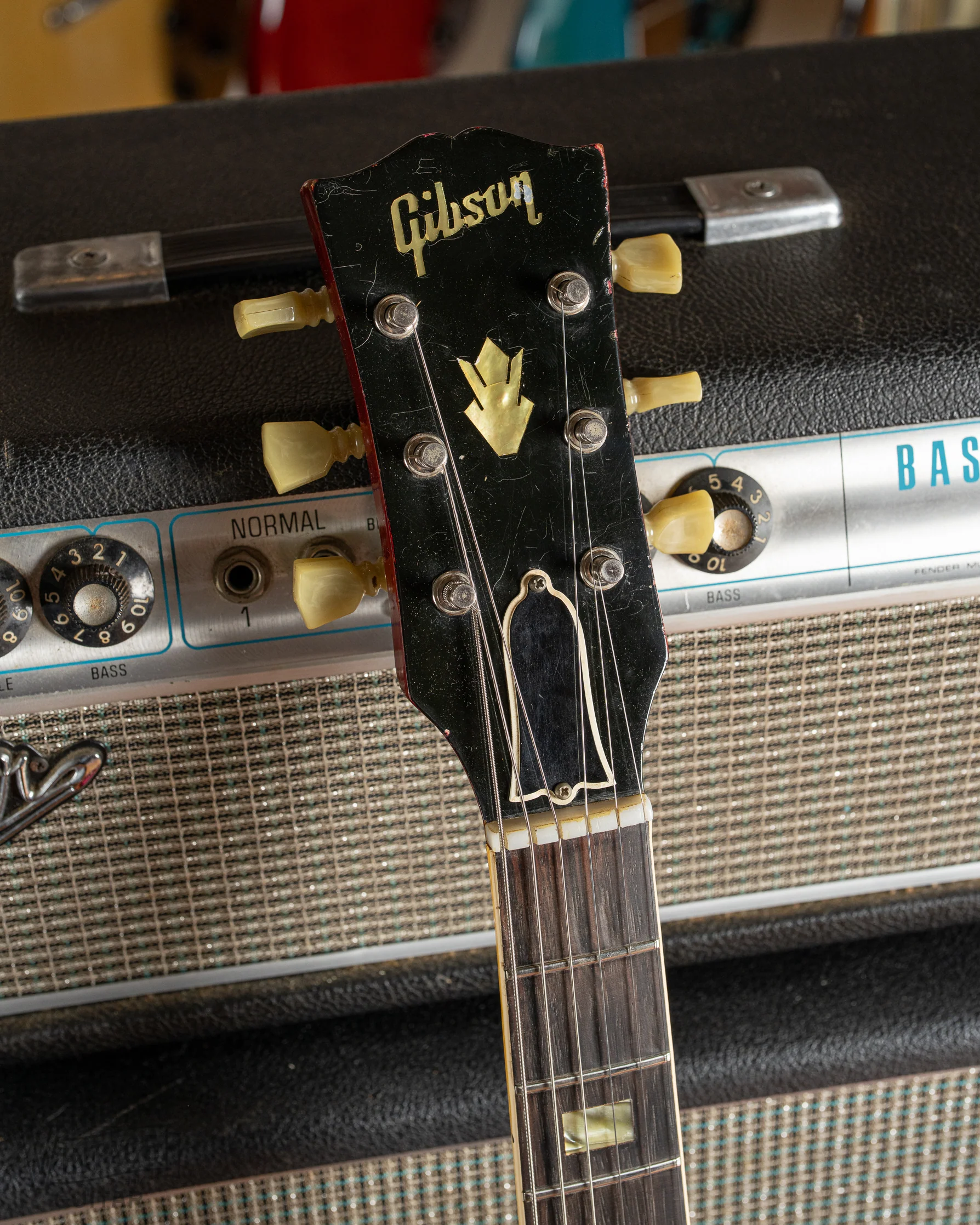 1963 Gibson ES-335 TDC Cherry Bigsby - Image 8