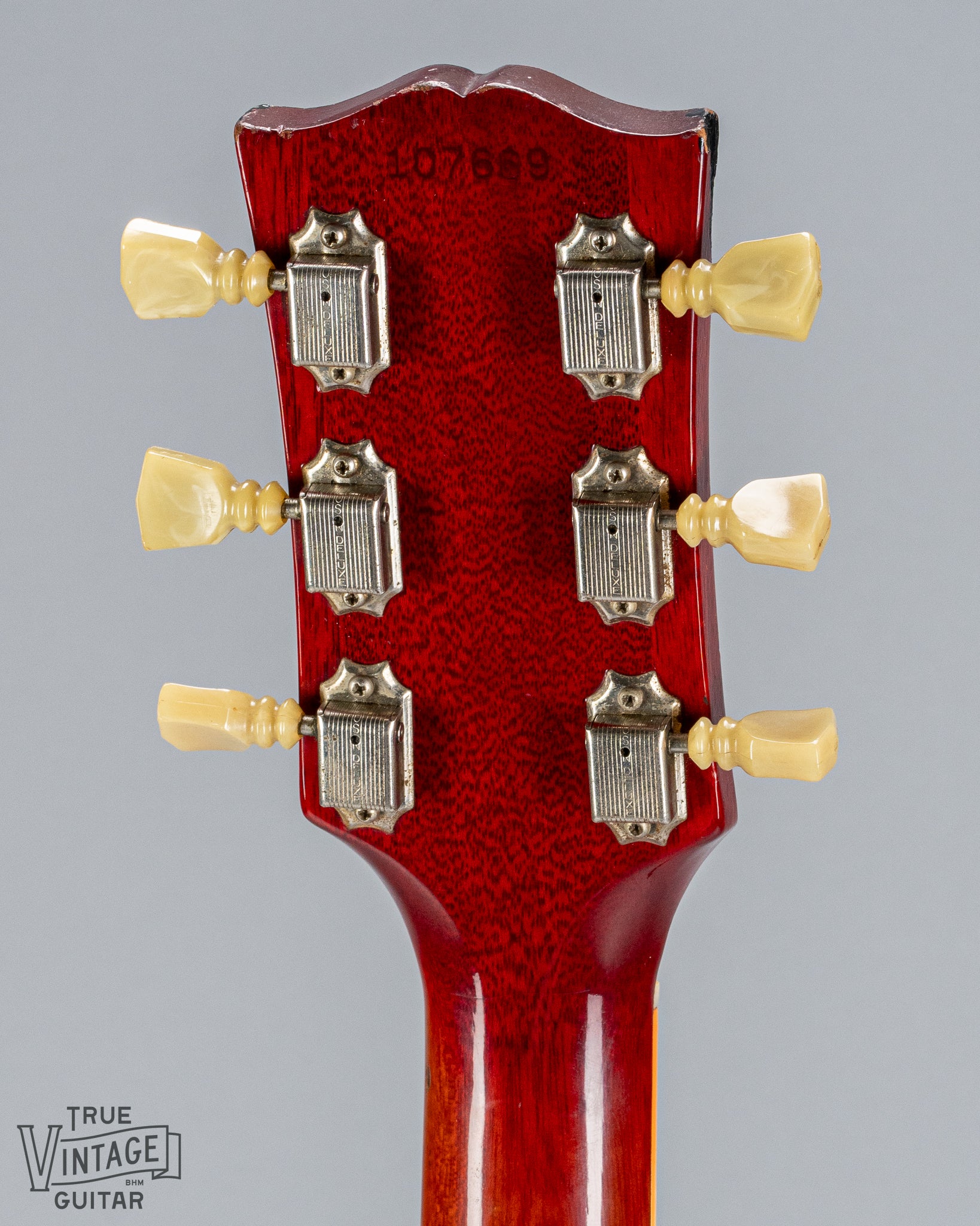1963 Gibson Les Paul Standard Cherry Double Guard Fat Neck - Image 13