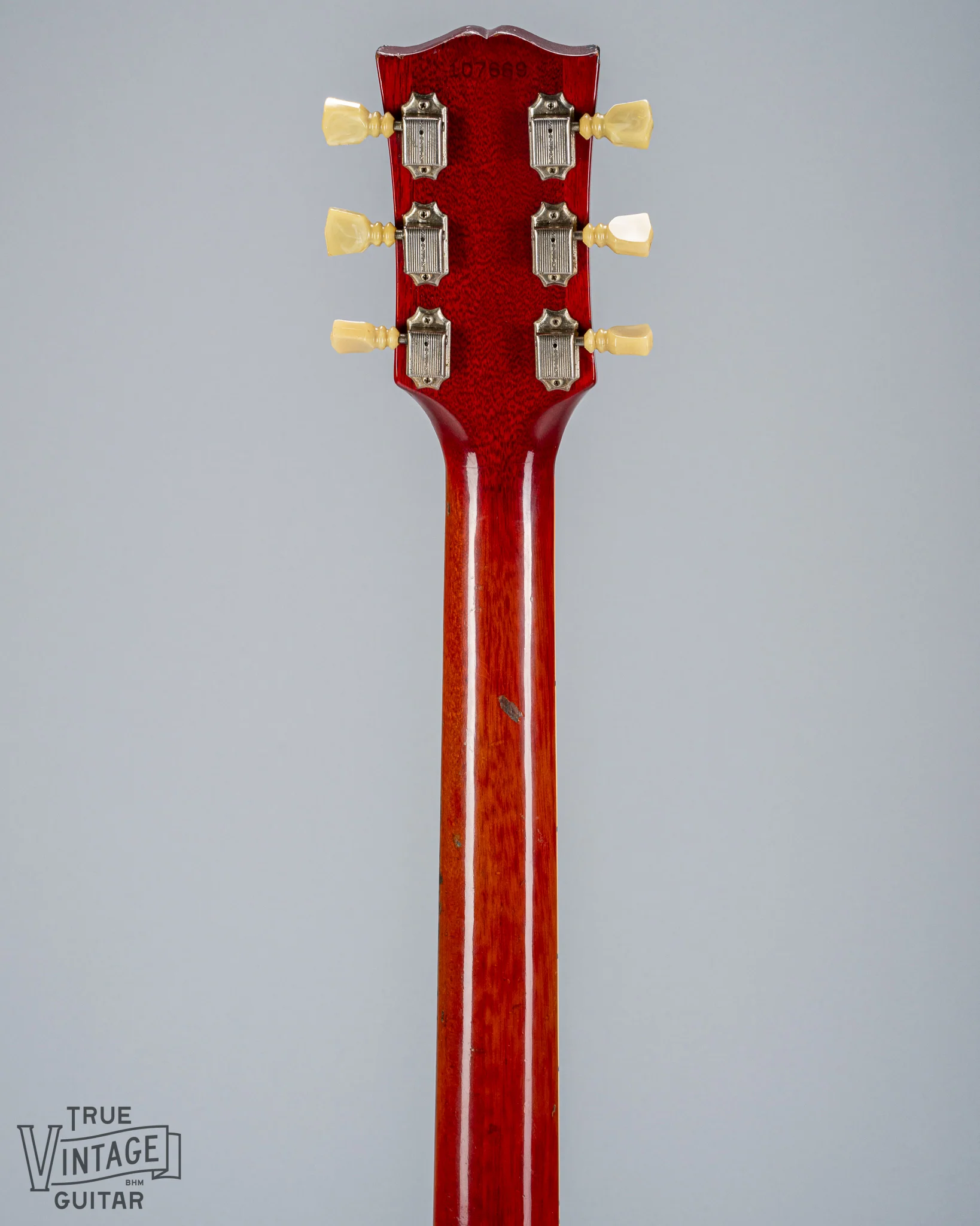 1963 Gibson Les Paul Standard Cherry Double Guard Fat Neck - Image 15