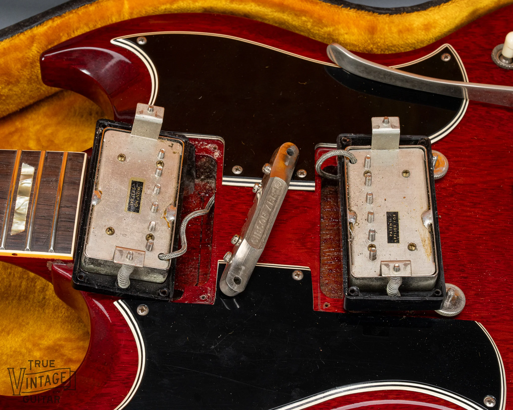 1963 Gibson Les Paul Standard Cherry Double Guard Fat Neck - Image 18