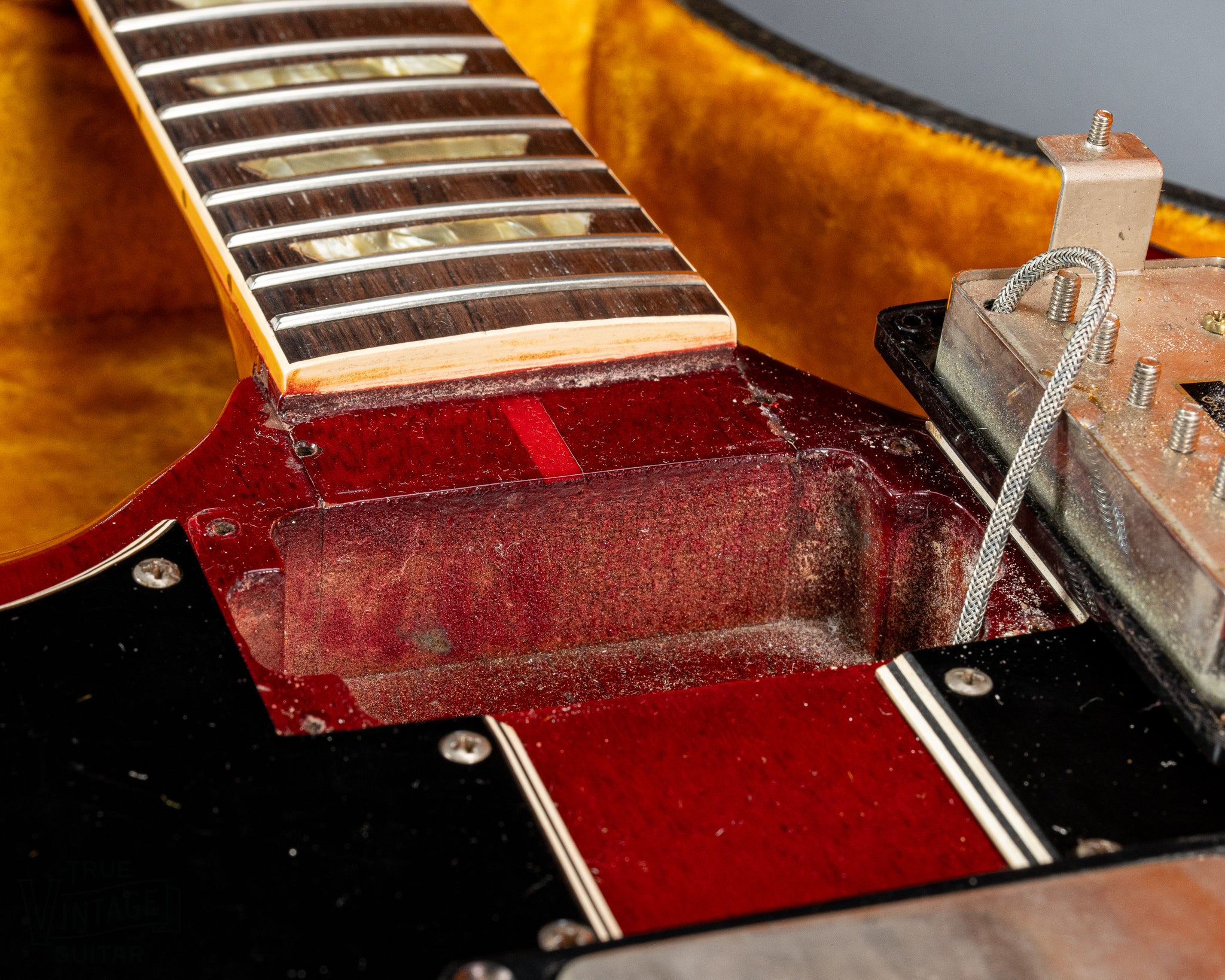 1963 Gibson Les Paul Standard Cherry Double Guard Fat Neck - Image 19
