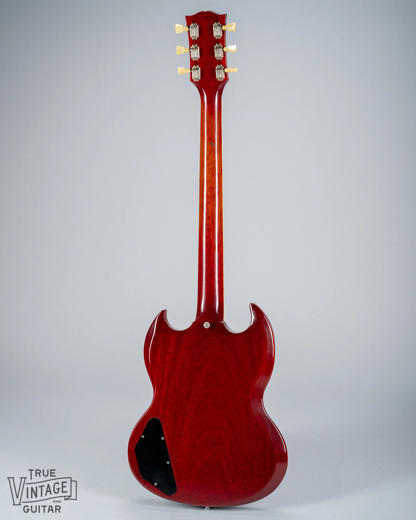 1963 Gibson Les Paul Standard Cherry Double Guard Fat Neck - Image 4
