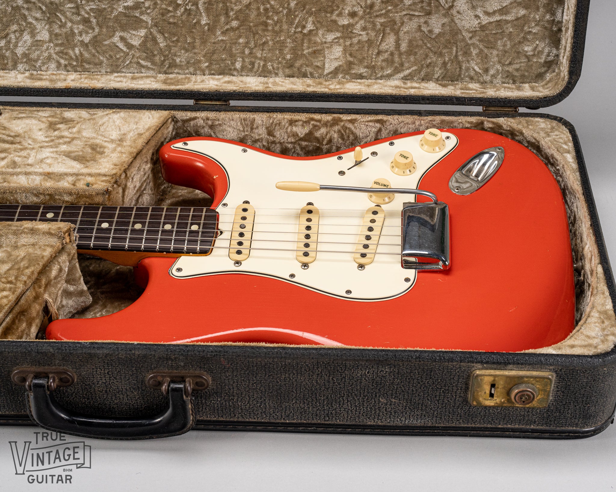 1964/1965 Fender Stratocaster Fiesta Red - Image 13