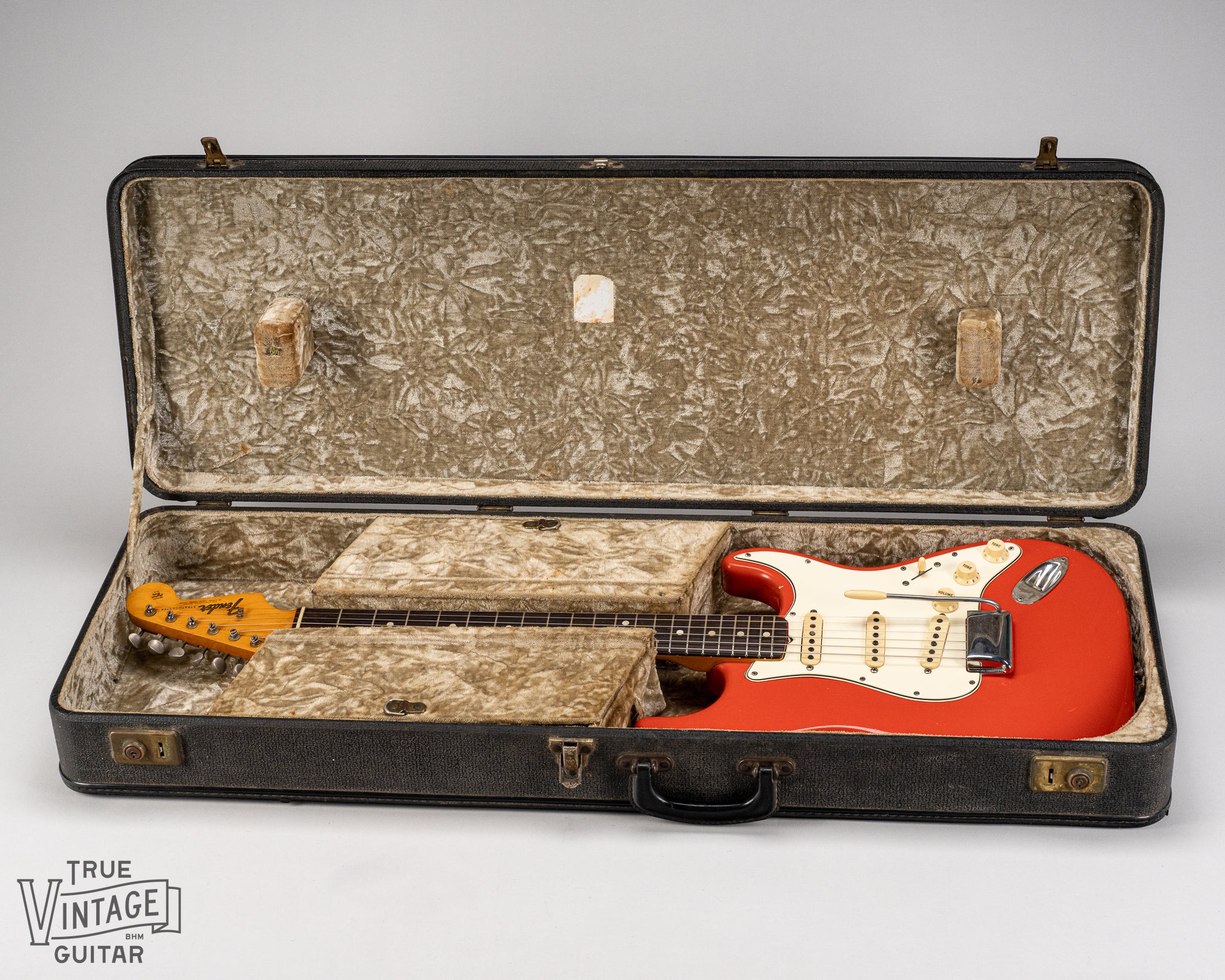 1964/1965 Fender Stratocaster Fiesta Red - Image 2