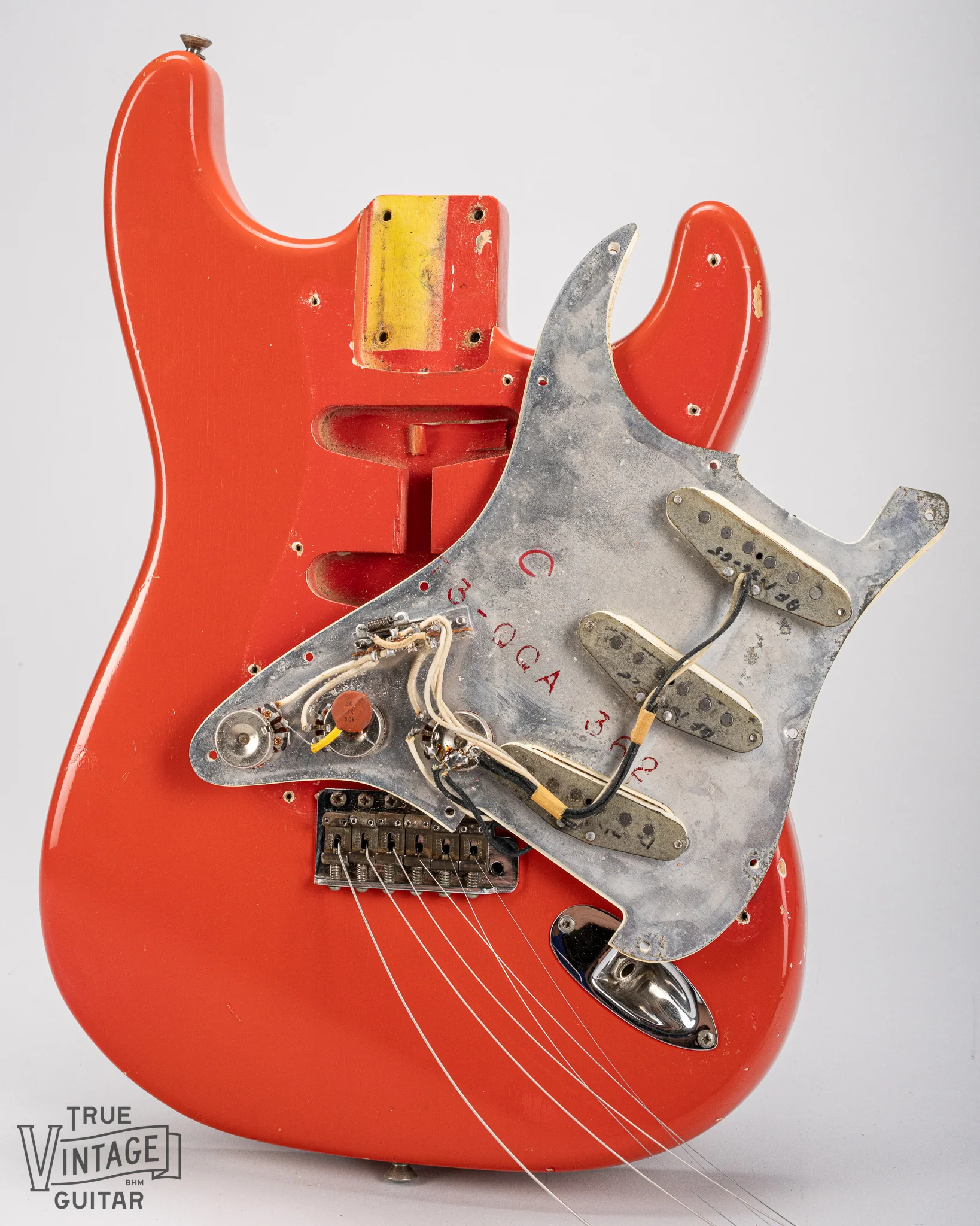 1964/1965 Fender Stratocaster Fiesta Red - Image 22