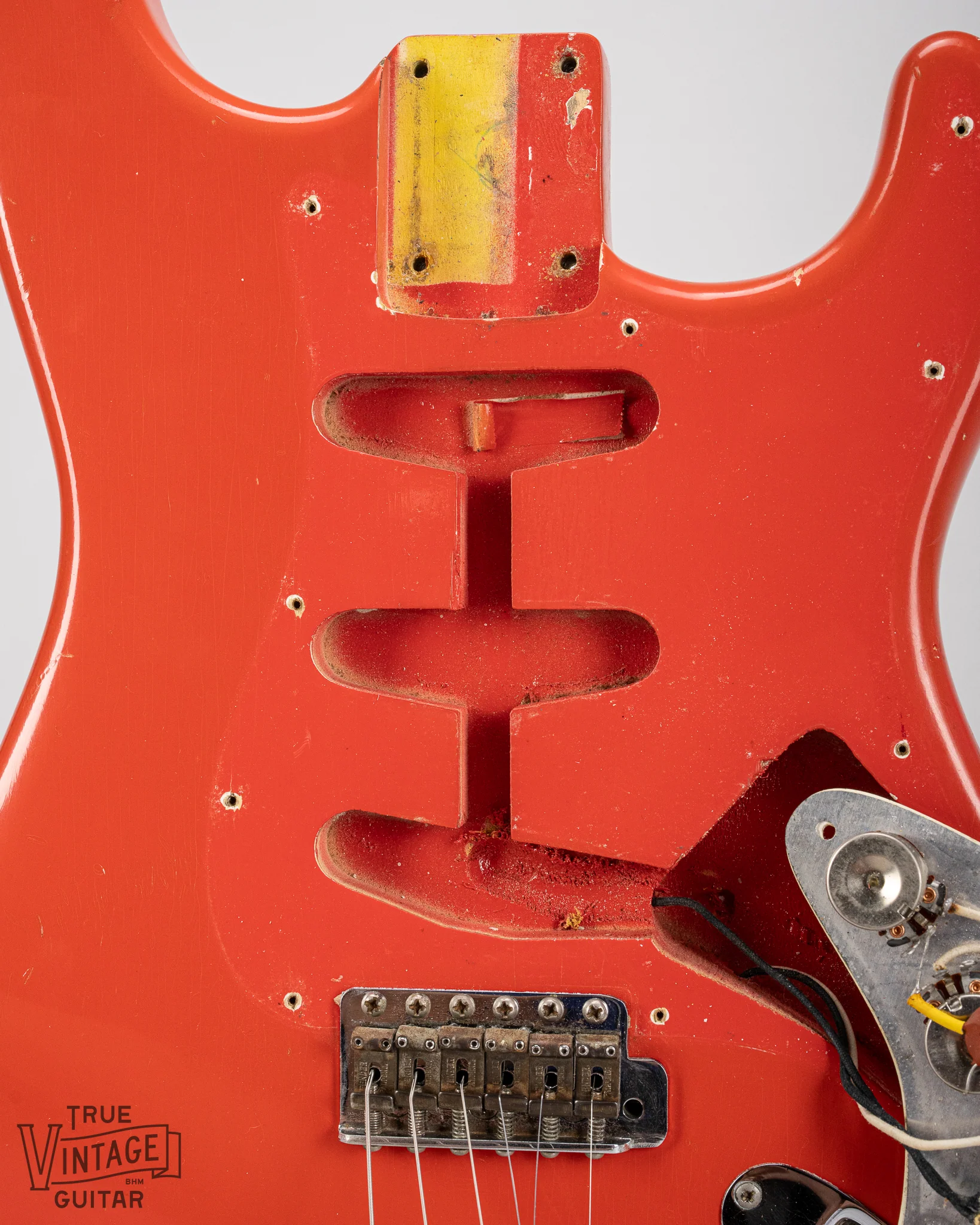 1964/1965 Fender Stratocaster Fiesta Red - Image 23