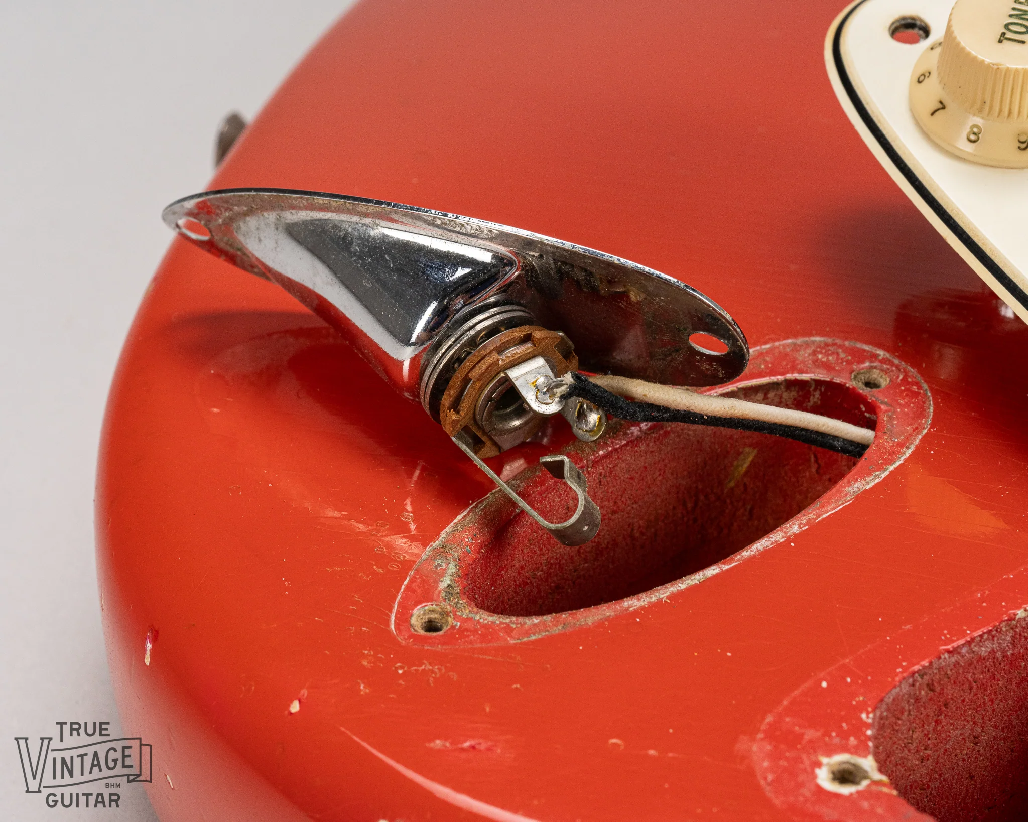 1964/1965 Fender Stratocaster Fiesta Red - Image 25