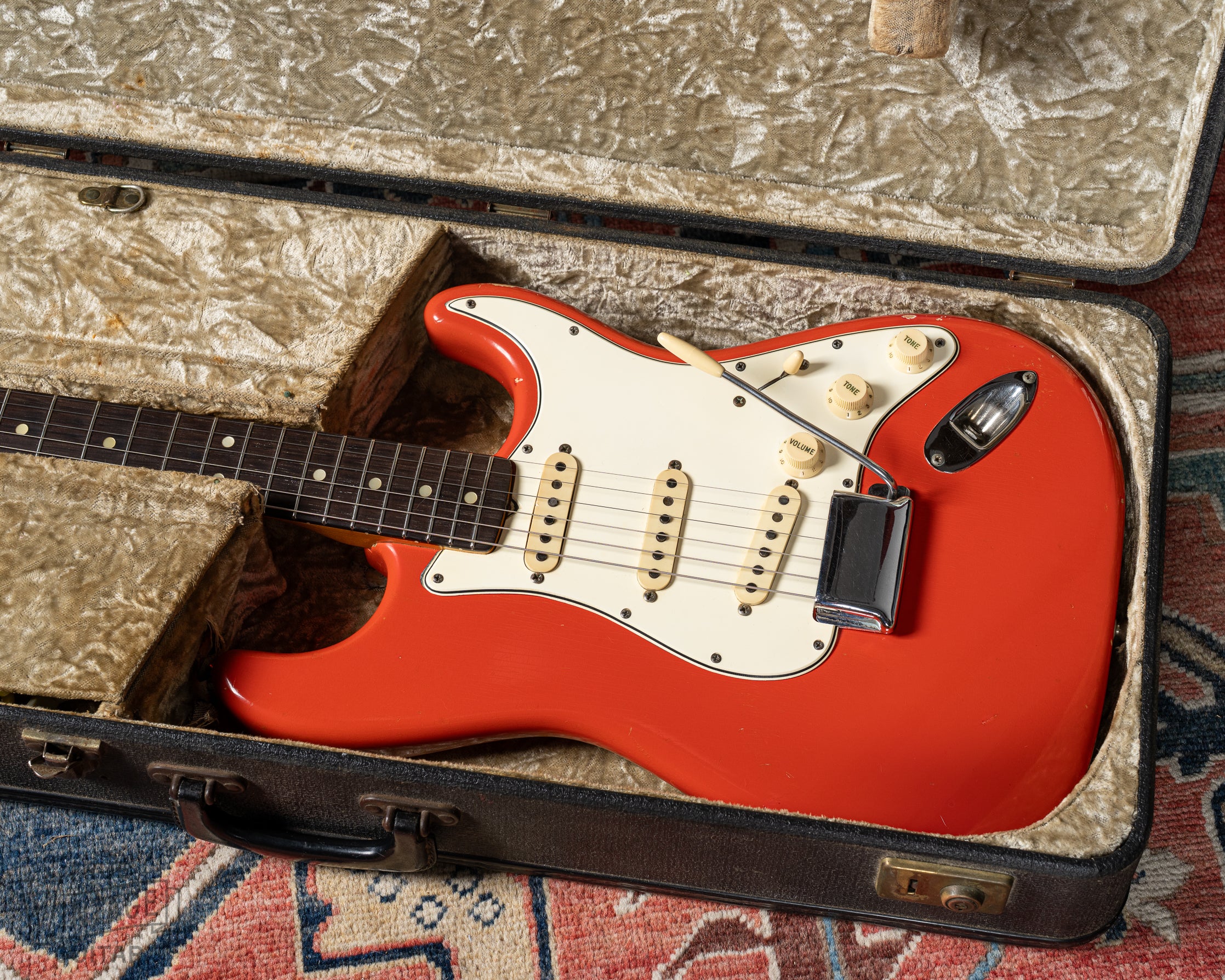 1964/1965 Fender Stratocaster Fiesta Red - Image 31