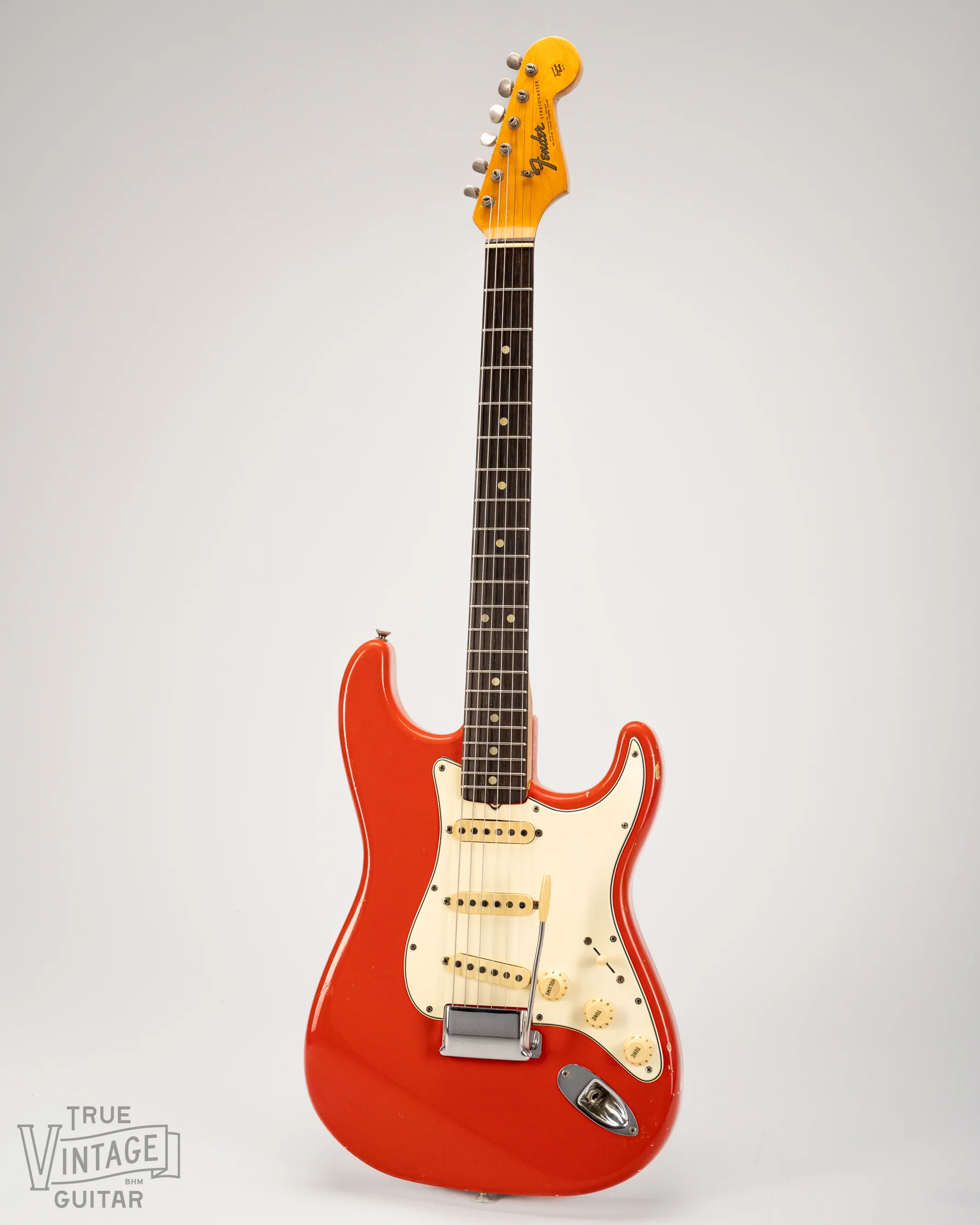 1964/1965 Fender Stratocaster Fiesta Red - Image 4