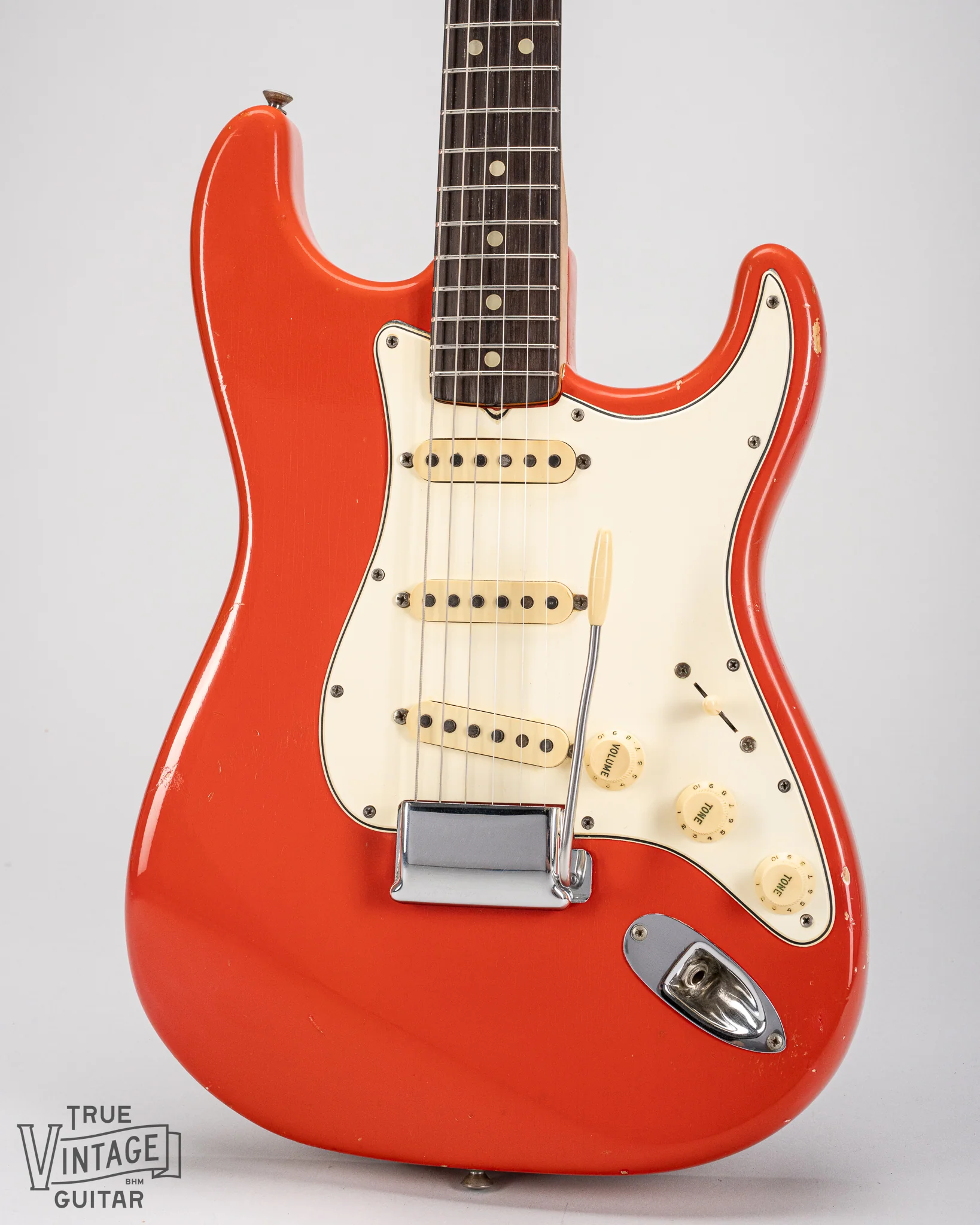 1964/1965 Fender Stratocaster Fiesta Red - Image 6