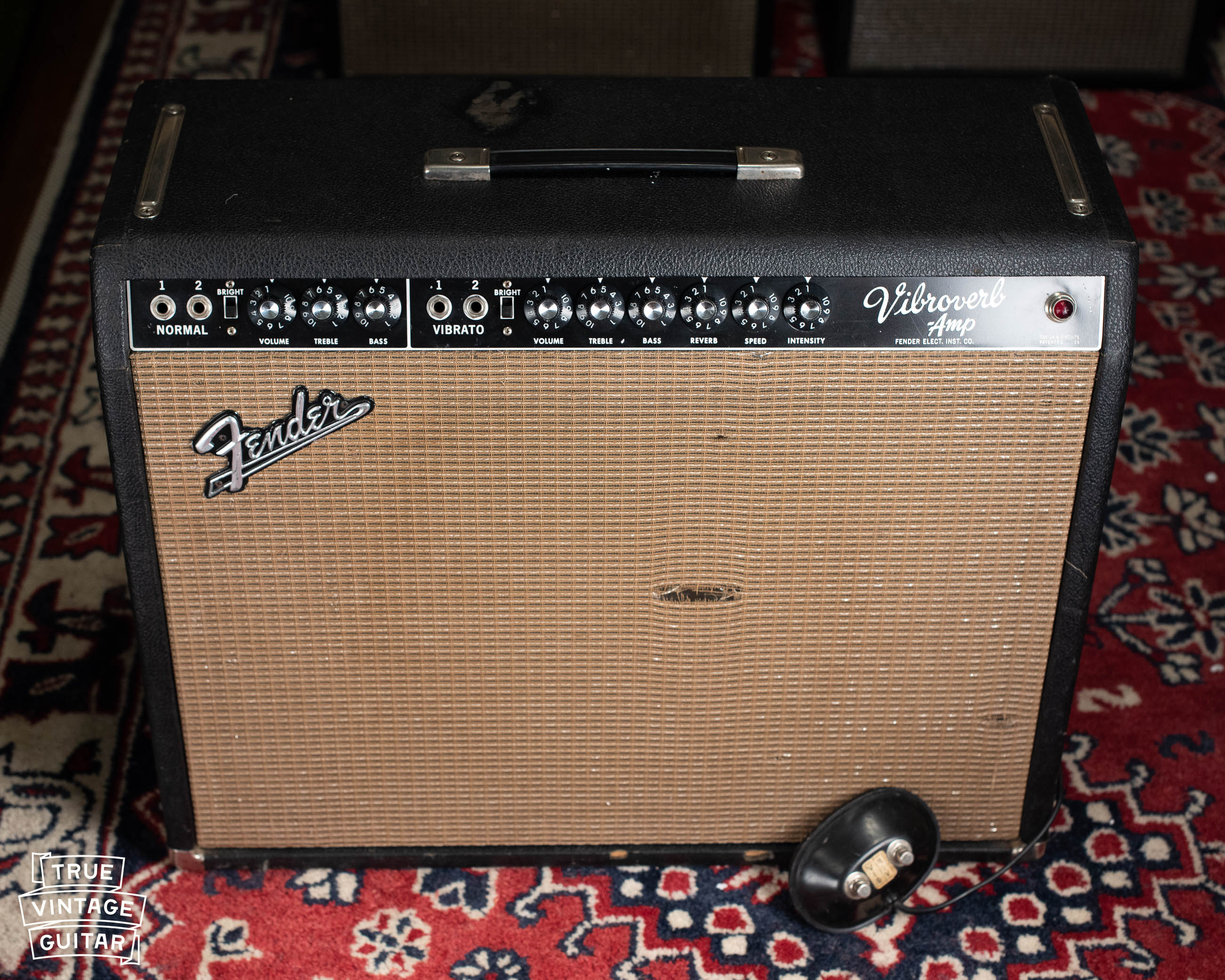 1964 Fender Vibroverb Amp - Image 12