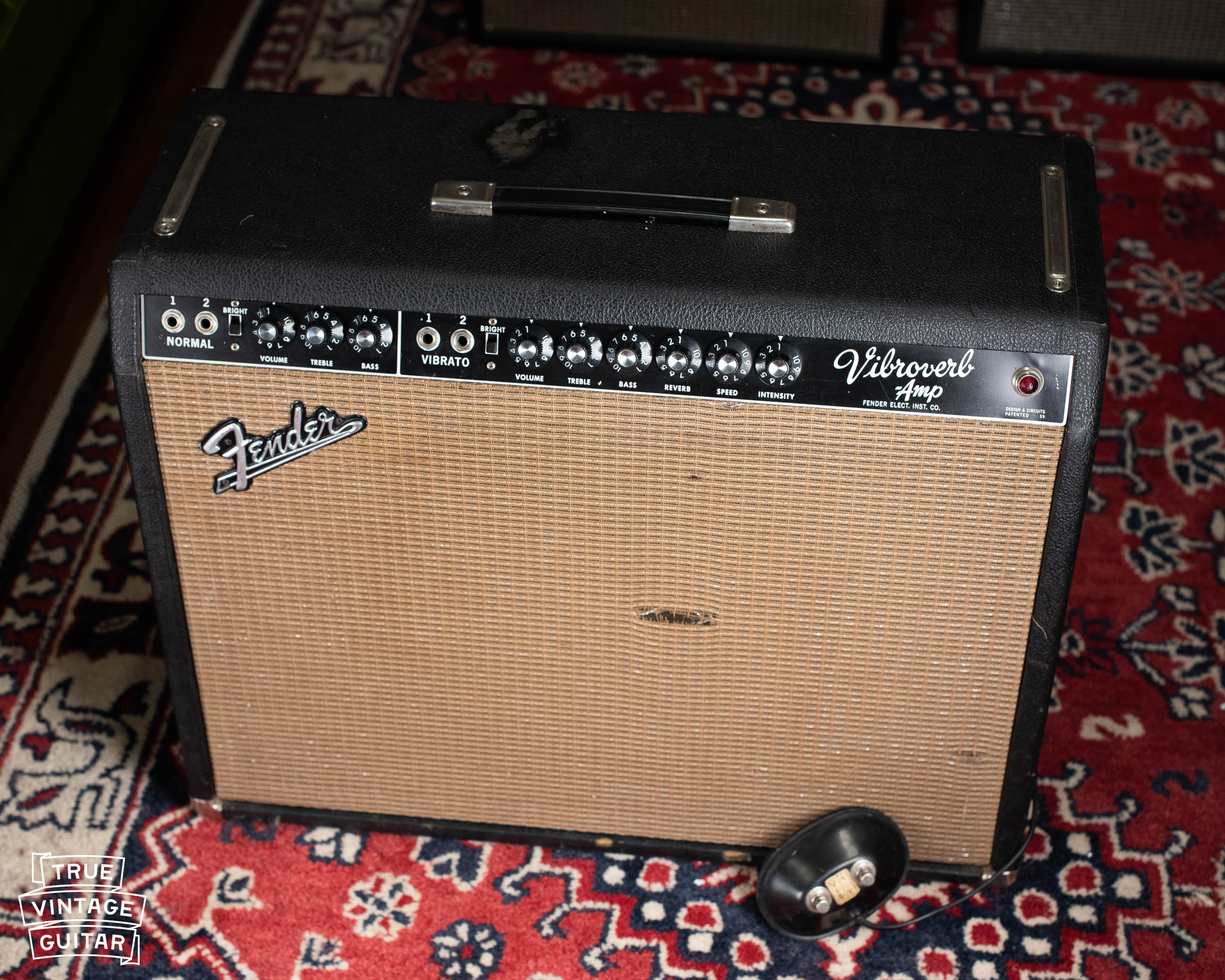 1964 Fender Vibroverb Amp - Image 3