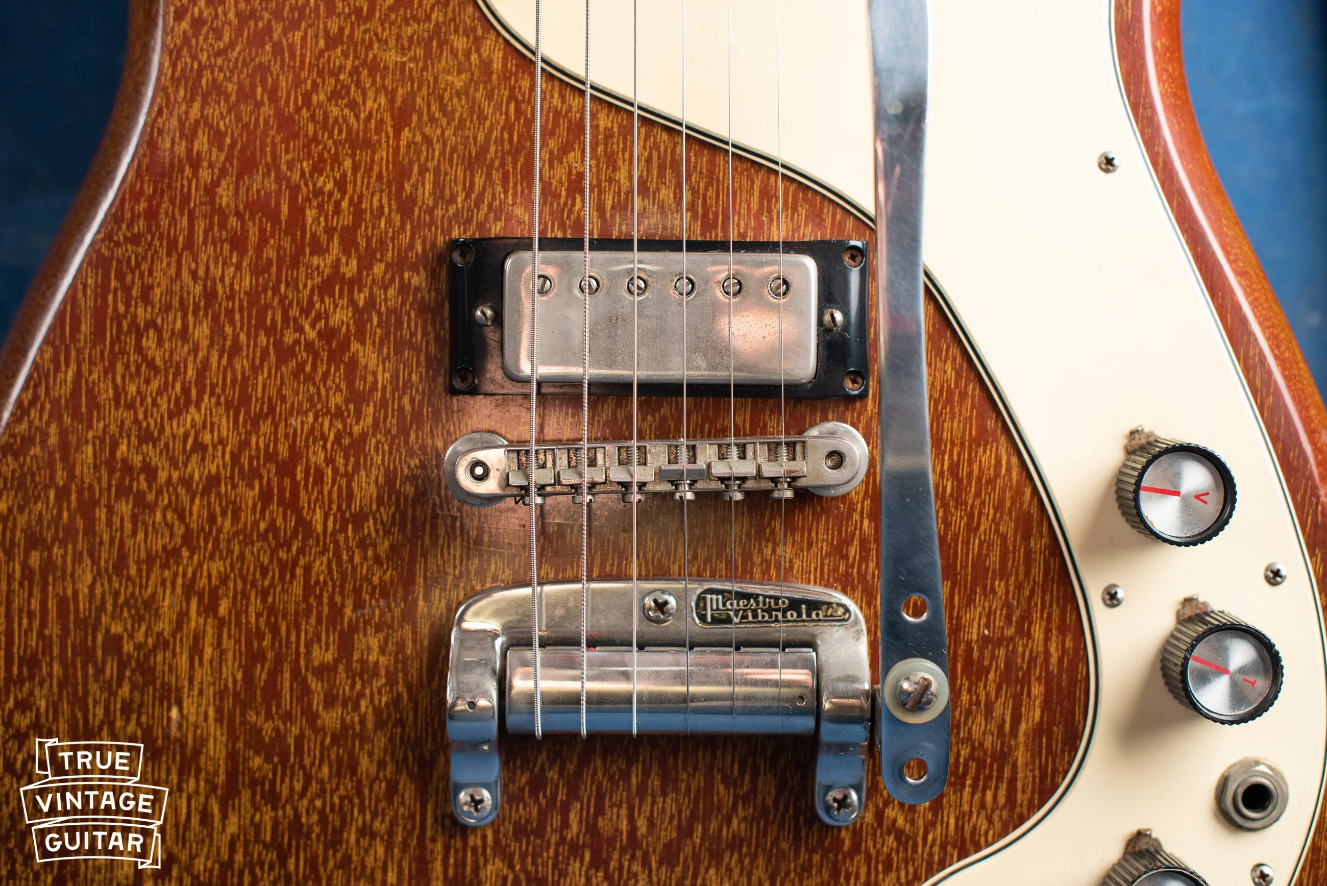 1965 Epiphone Wilshire Red Fox - Image 3