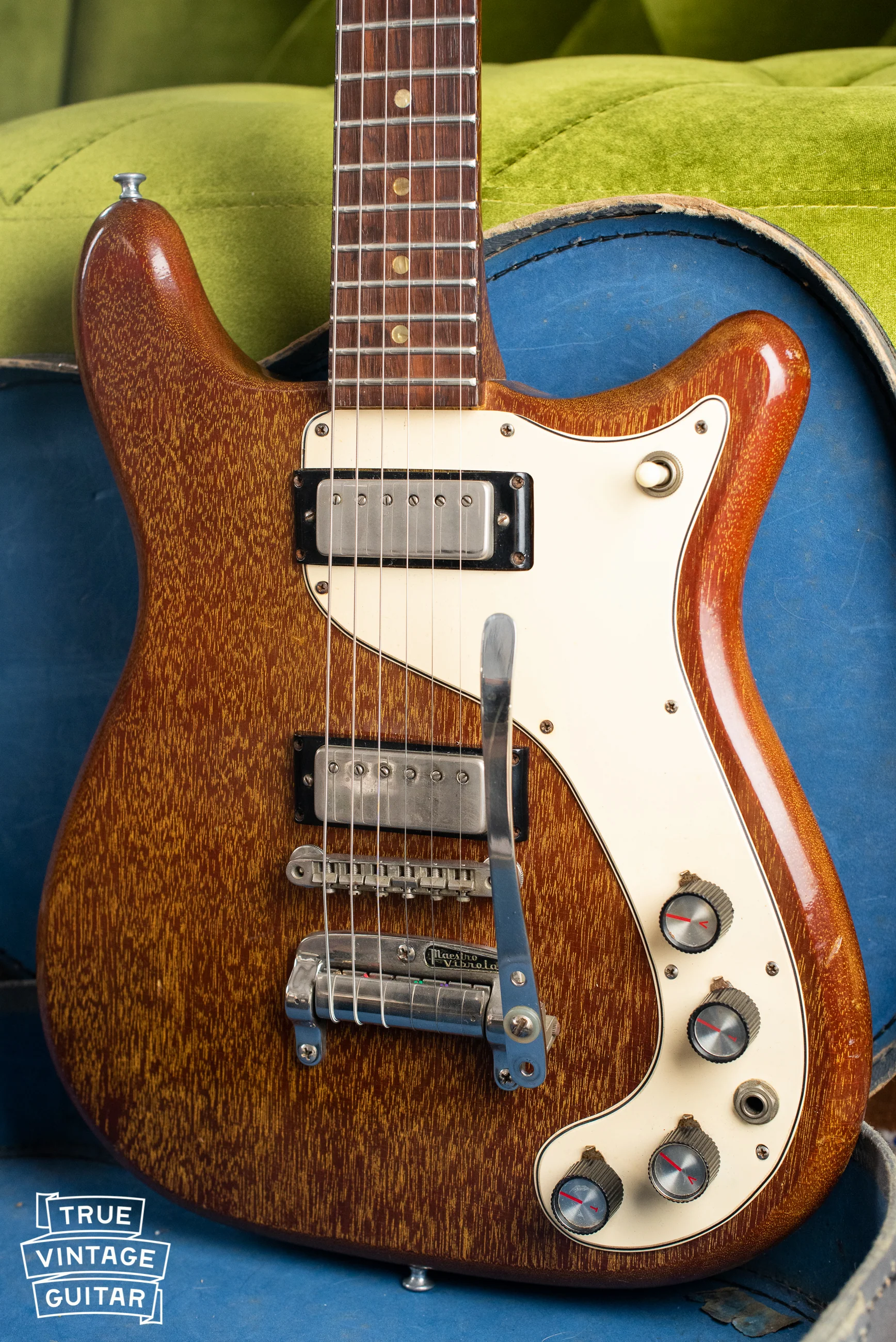 1965 Epiphone Wilshire Red Fox - Image 4